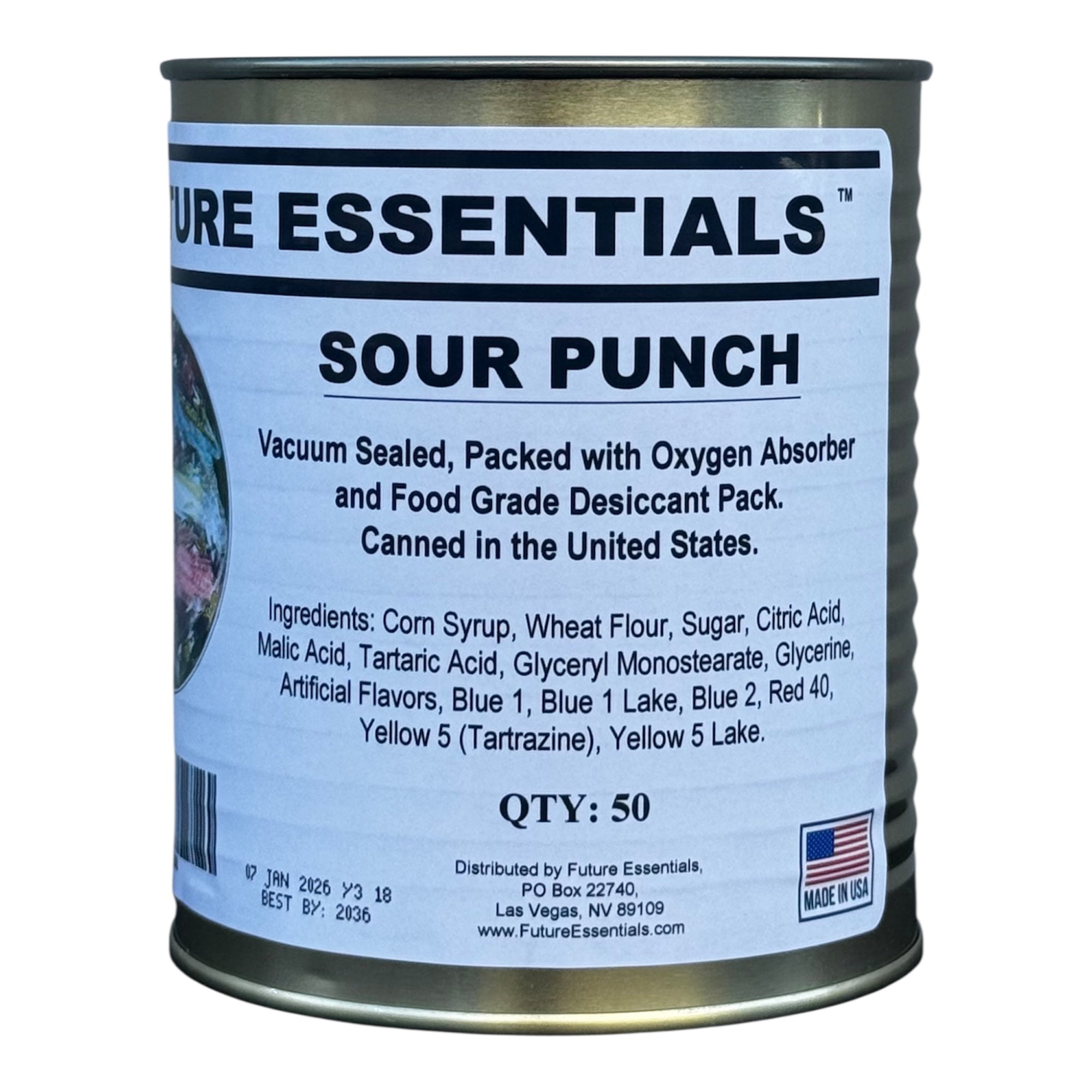 Future Essentials Fifty (50) Sour Punch Twists
