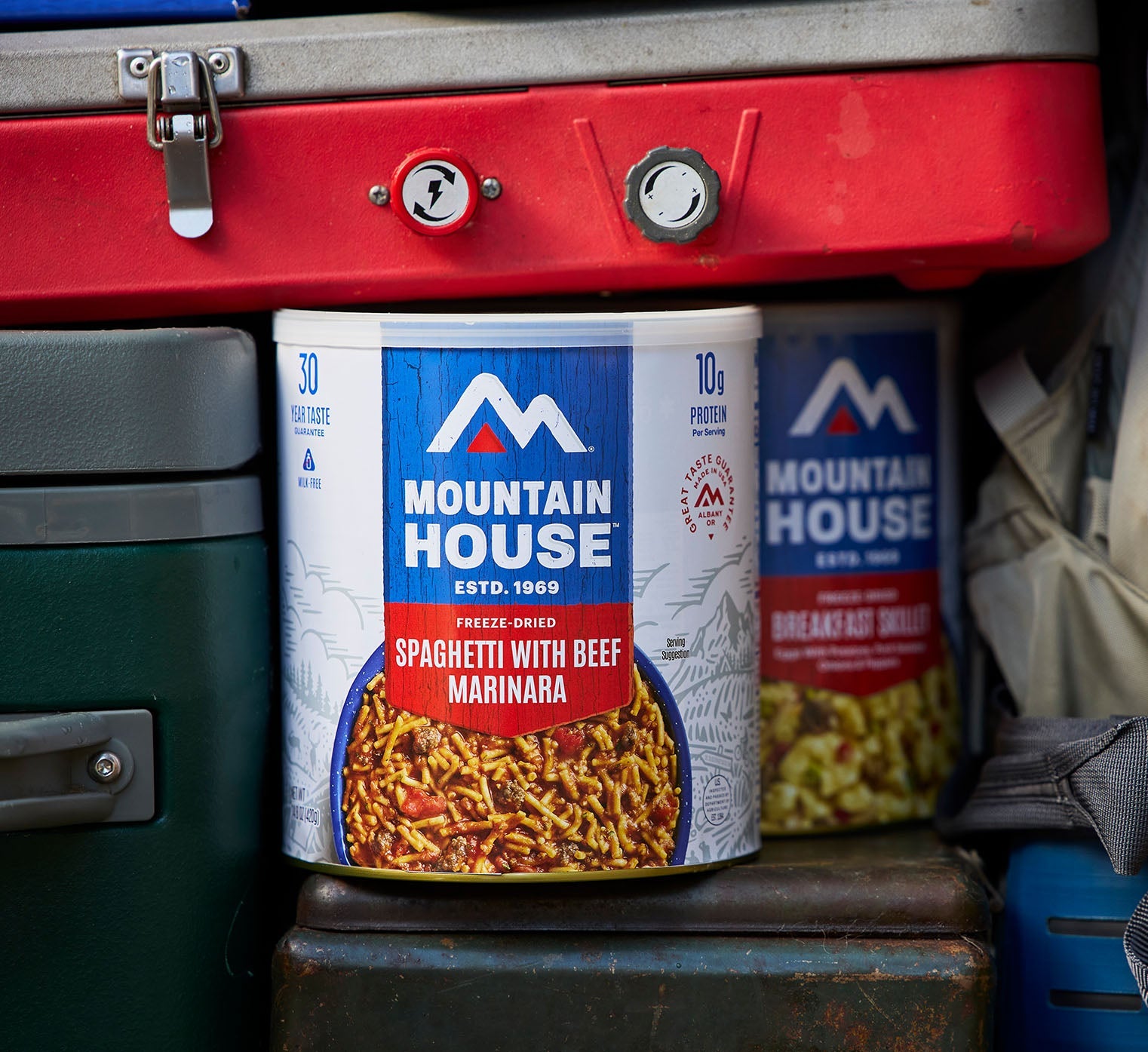 Spaghetti with Beef Marinara by Mountain House, Freeze Dried, #10 Can