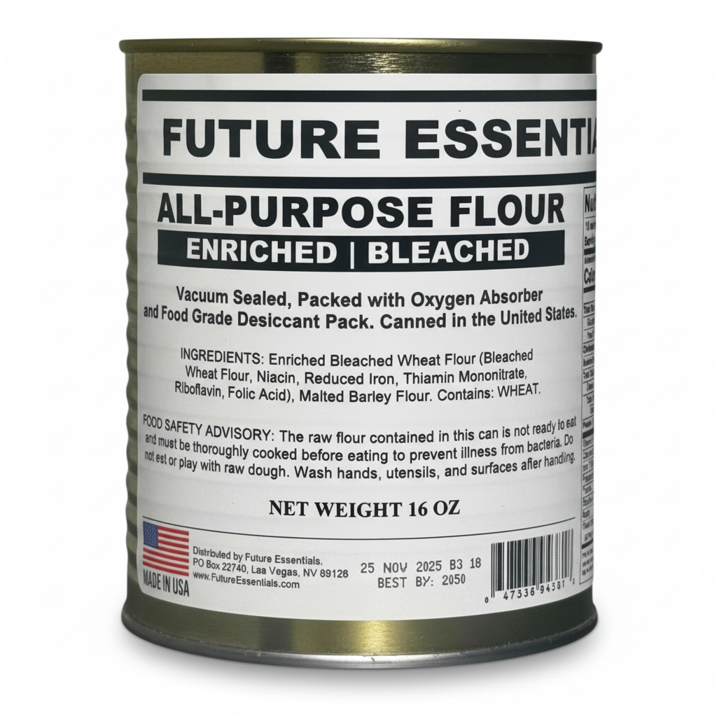 Future Essentials Canned All Purpose White Flour