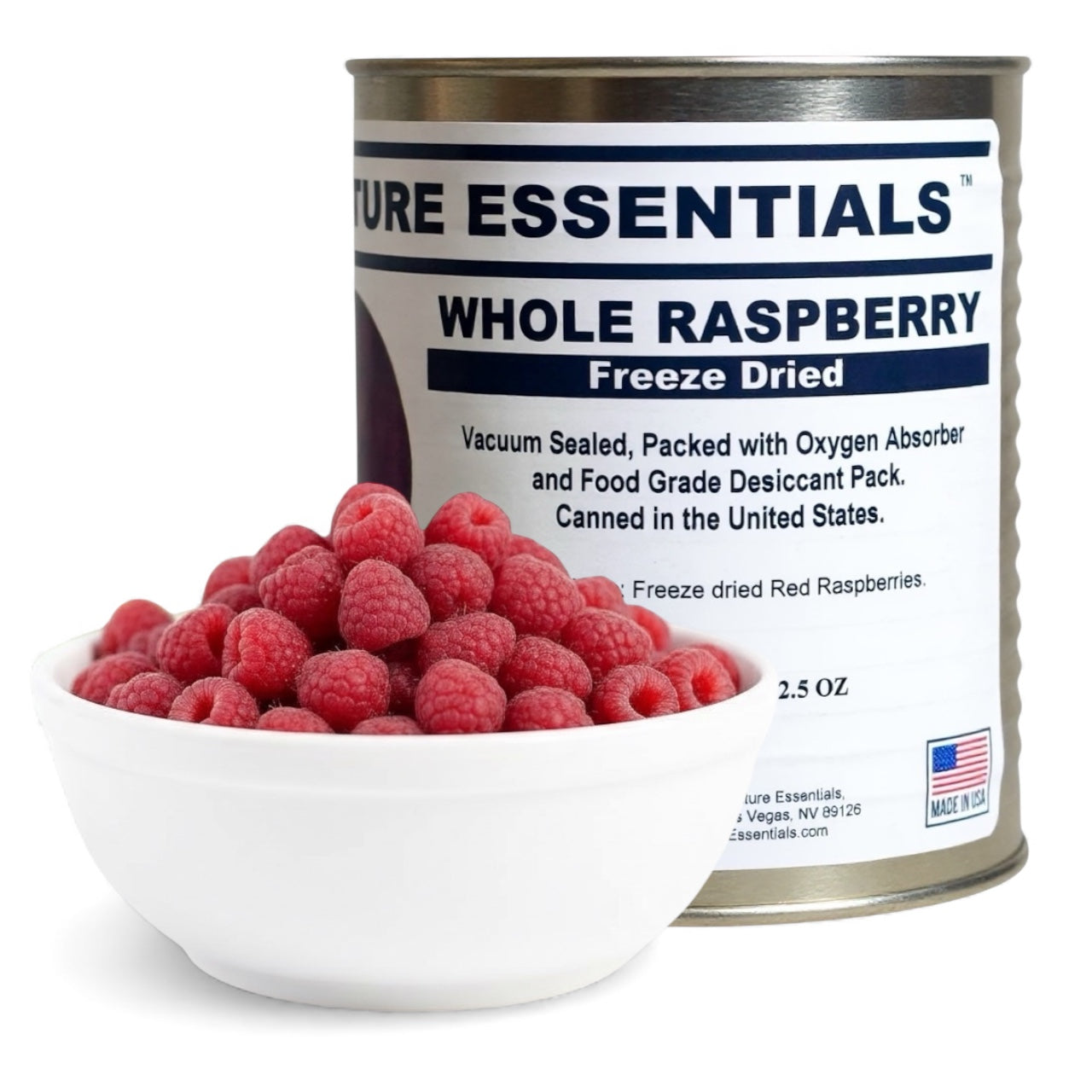 Future Essentials Freeze Dried Whole Raspberries