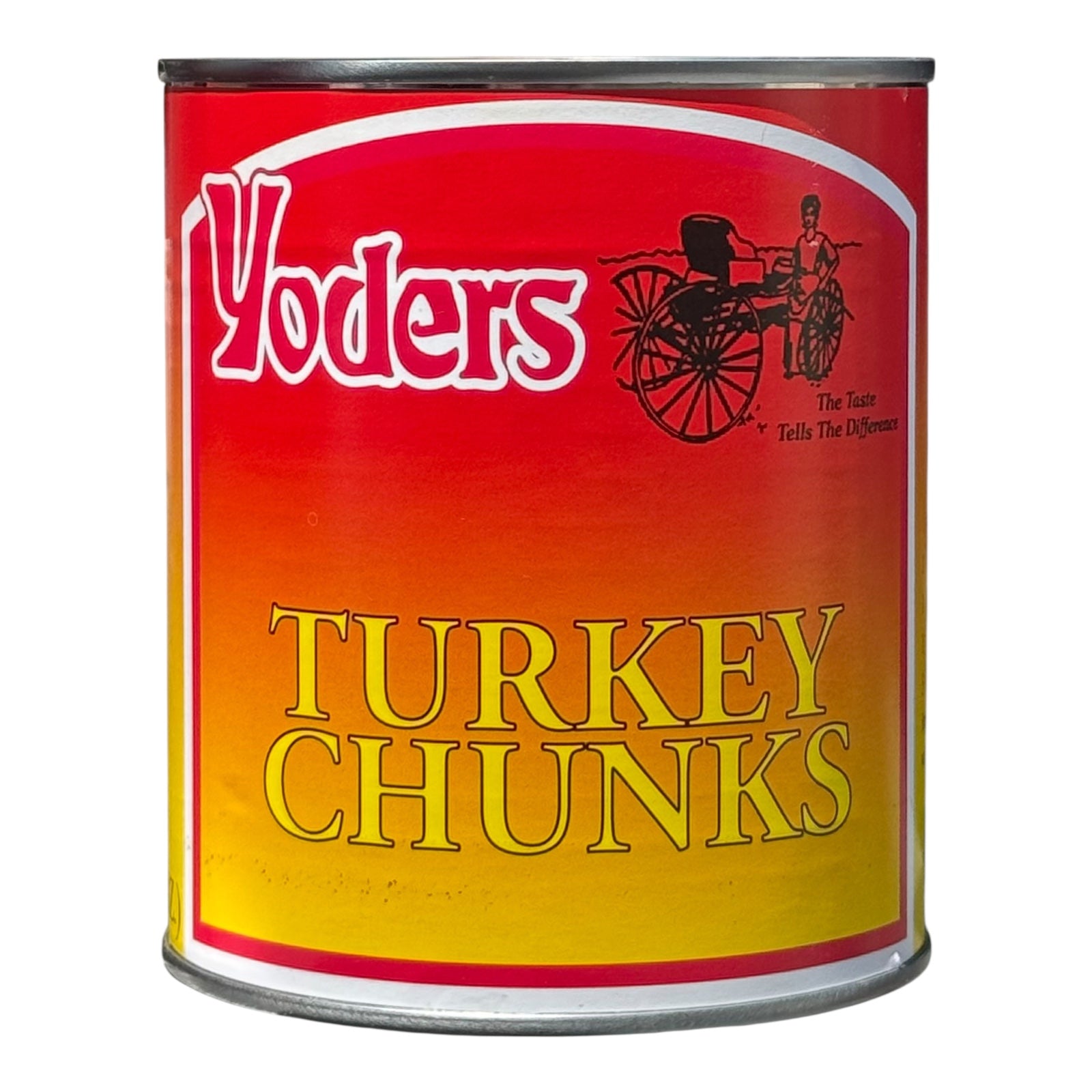Case (12 Cans) of Yoder's fresh REAL Canned Turkey Chunks