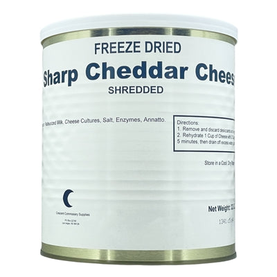 Military Surplus Freeze Dried Sharp Cheddar Cheese