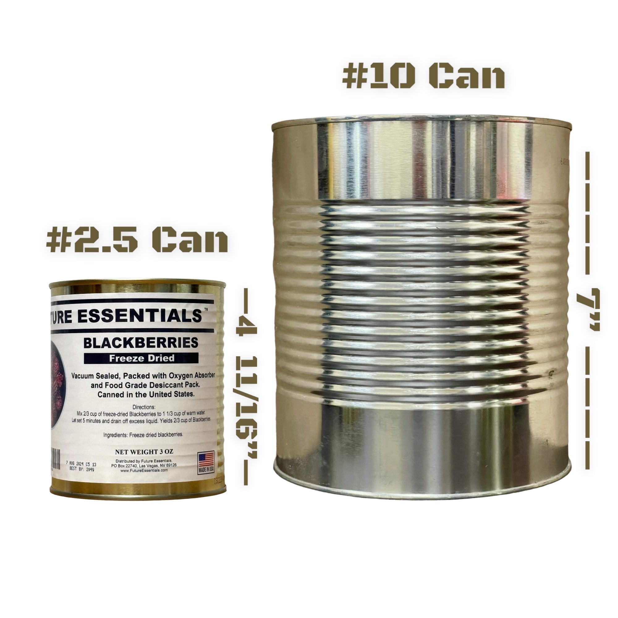 Future Essentials Freeze Dried Whole Blackberries