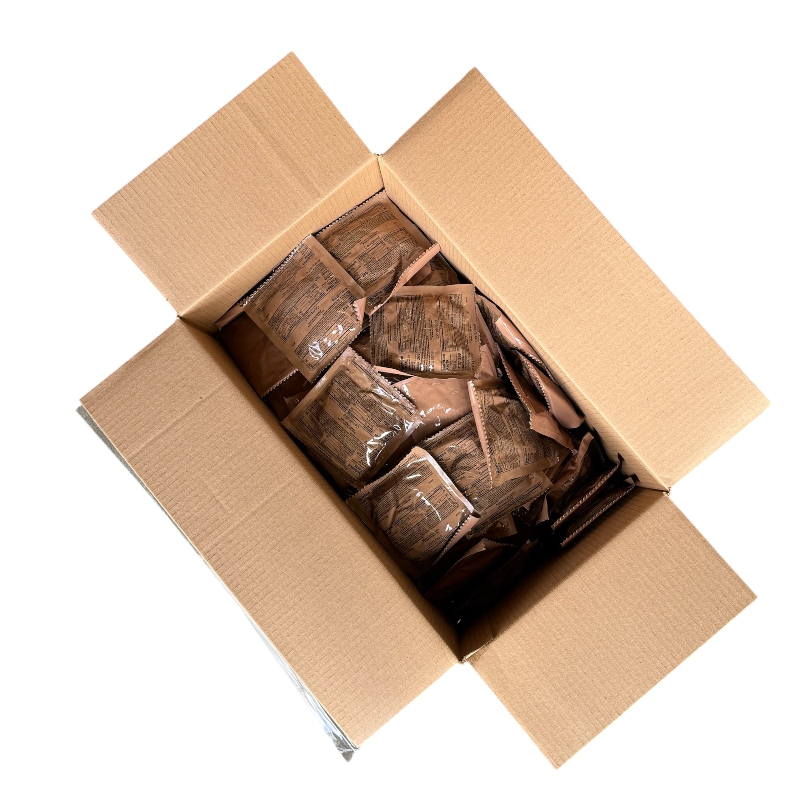 BULK MRE Bread - 100 packs of Cornbread (Trans Fat Free)