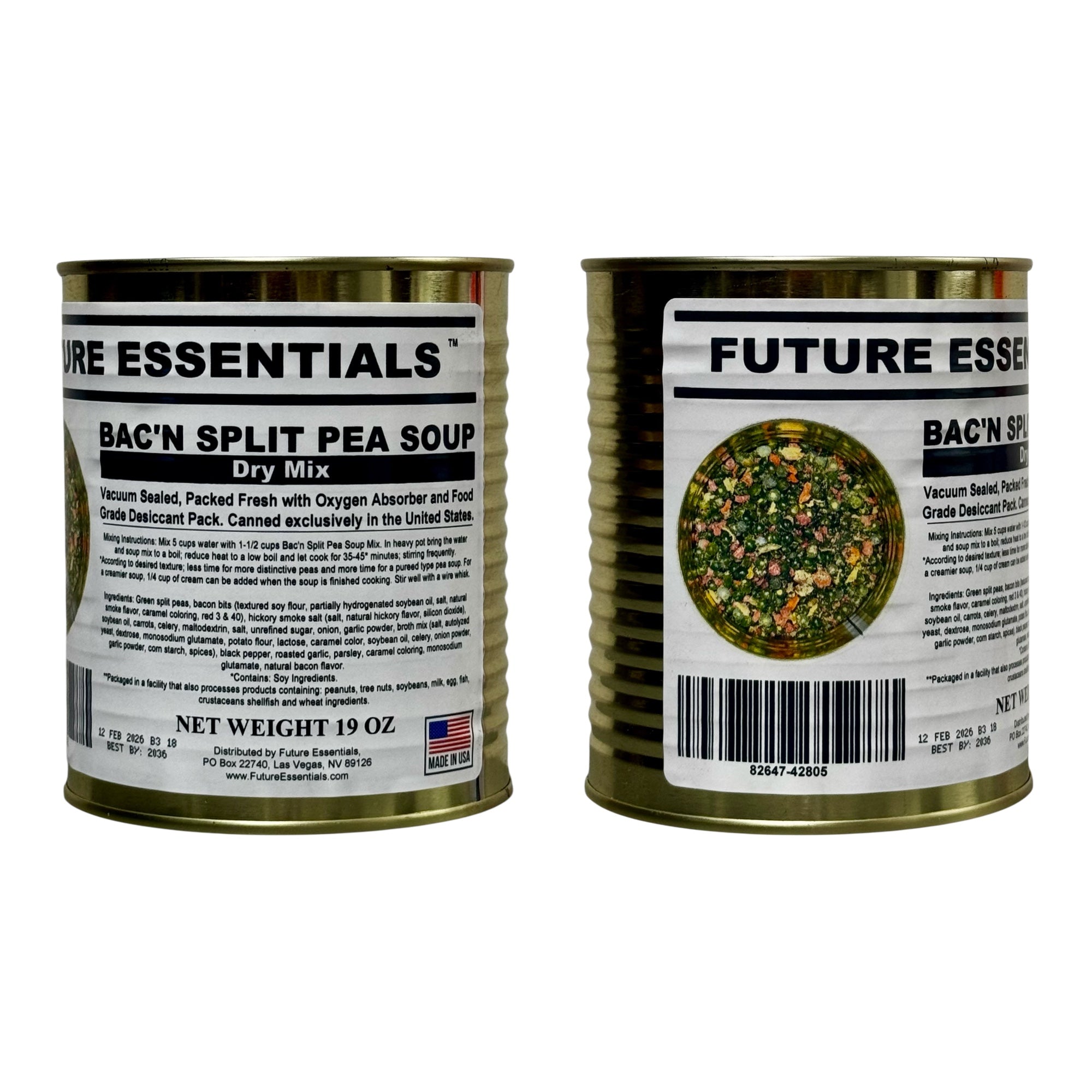 Future Essentials 6-Flavor Canned Soup Variety Pack (2 Cans Each)