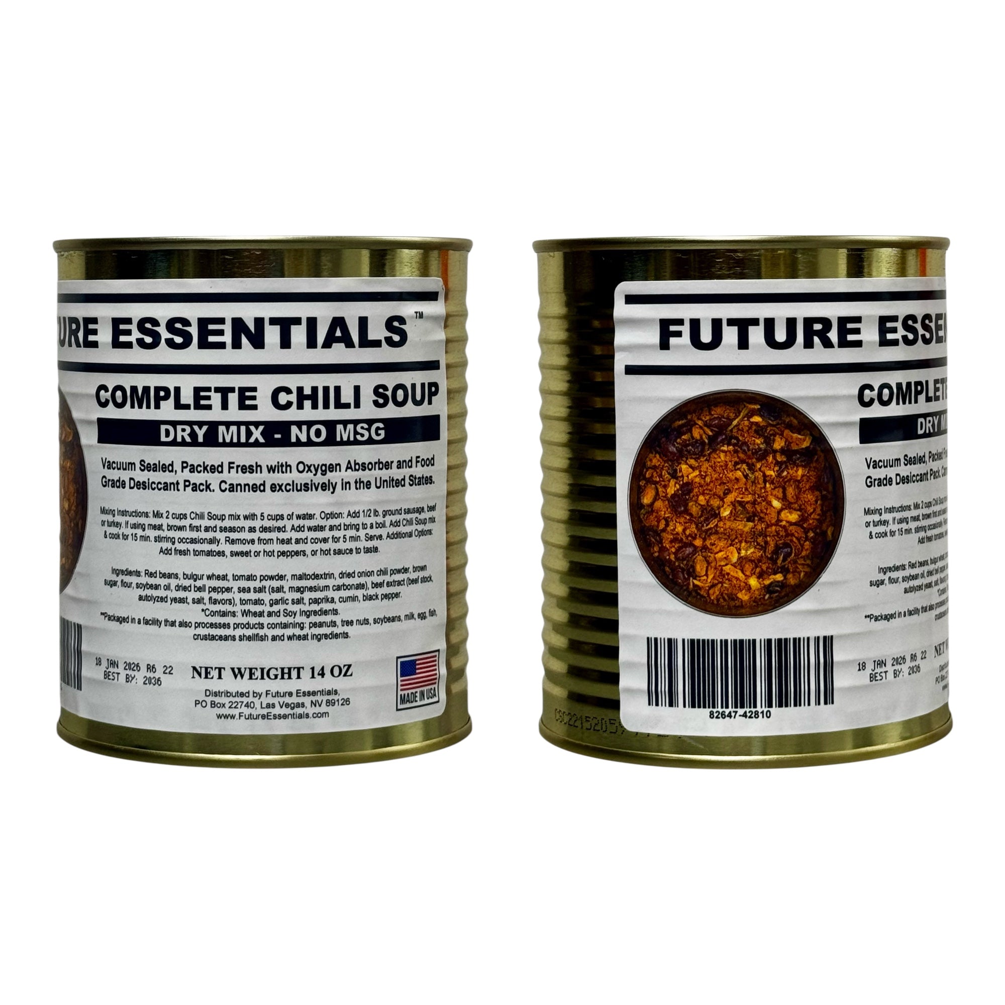 Future Essentials 6-Flavor Canned Soup Variety Pack (2 Cans Each)