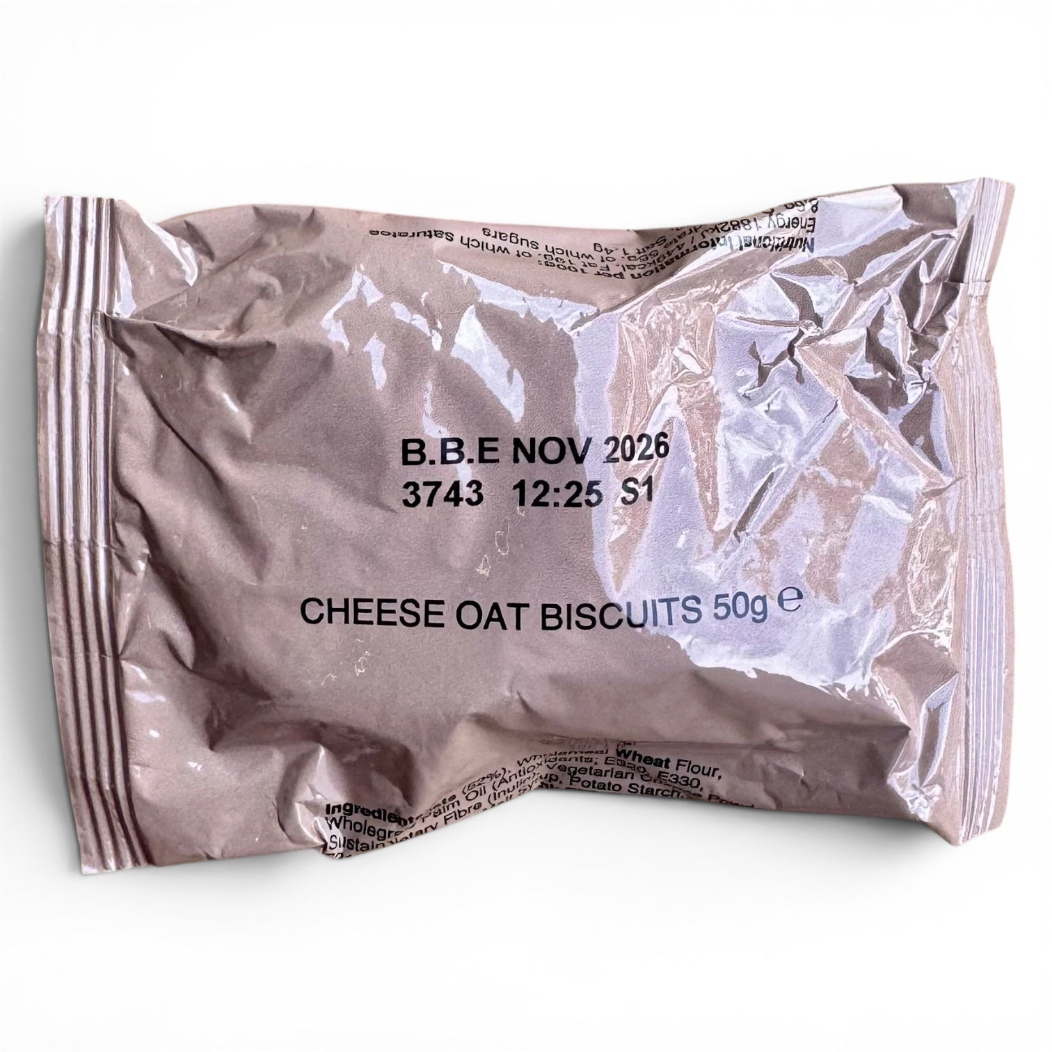British Armed Forces 24-HOUR Cold Climate Ration Pack (CCR) – Arctic Military MRE (Brown Bag)