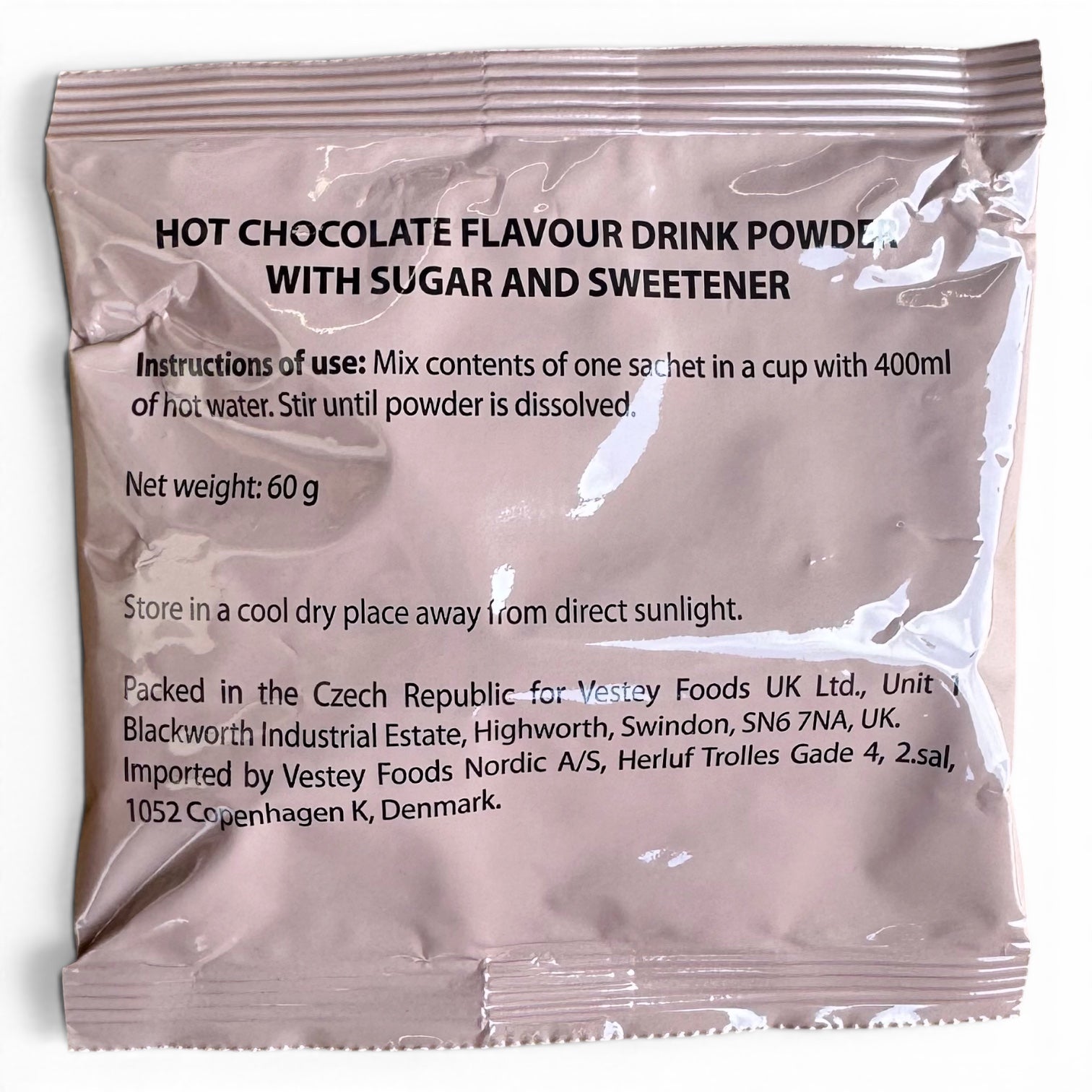 British Armed Forces 24-HOUR Cold Climate Ration Pack (CCR) – Arctic Military MRE (Brown Bag)