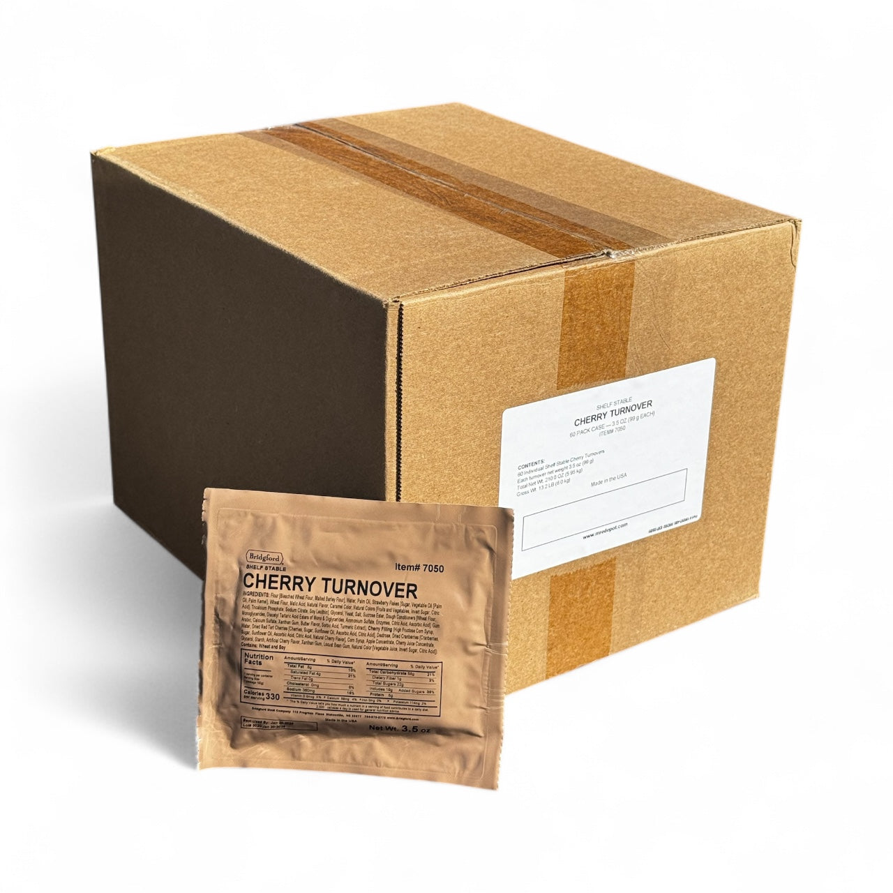 MRE Dessert Cherry Turnover by Bridgford