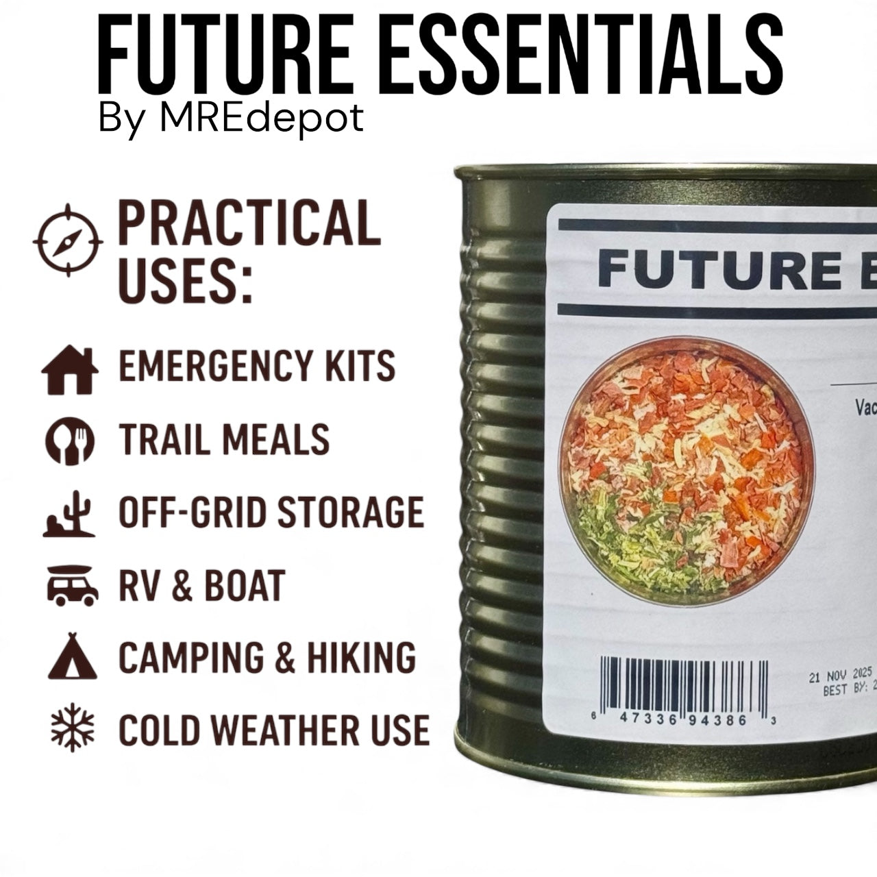 Future Essentials Dehydrated Mirepoix Mix