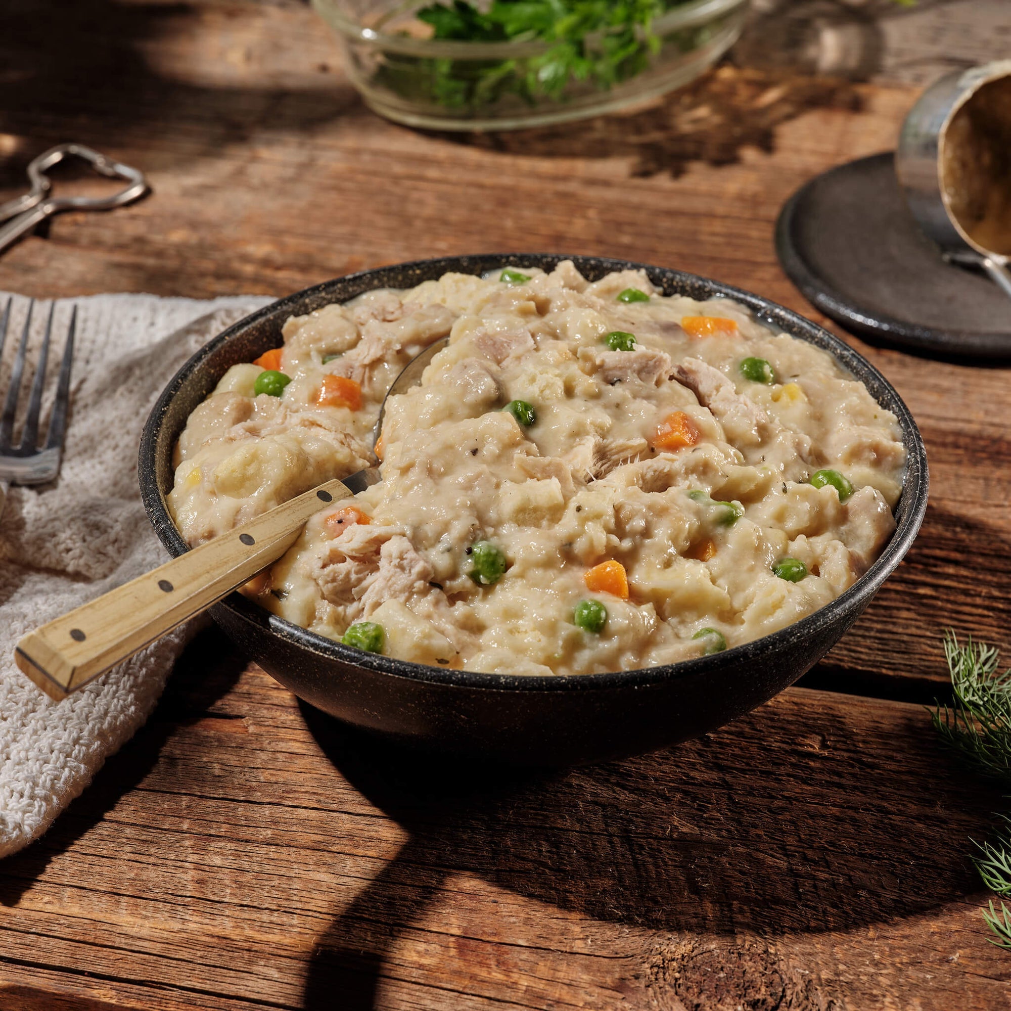 Chicken and Dumplings with Vegetables, Freeze Dried, PRO PAK by Mountain House