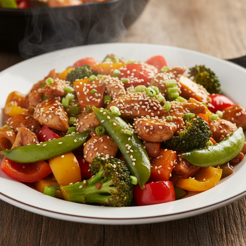 stir fry chicken