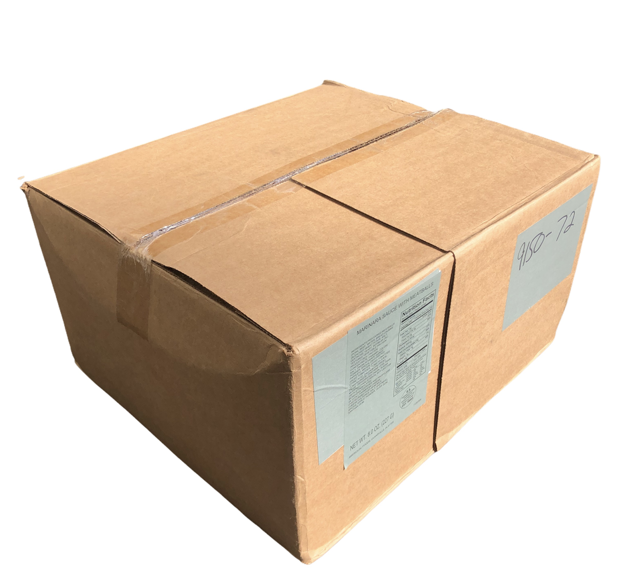 BULK MRE Entree - 72 packs of Meatballs Marinara