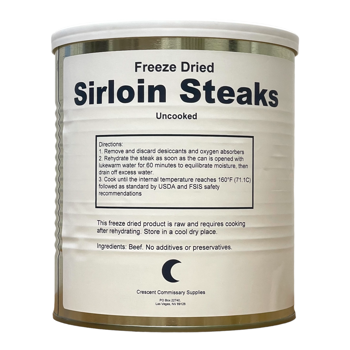 Military Surplus Freeze Dried Sirloin Steaks