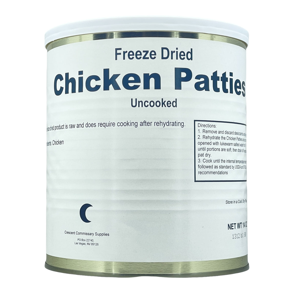 Military Surplus Freeze Dried  Chicken Patties