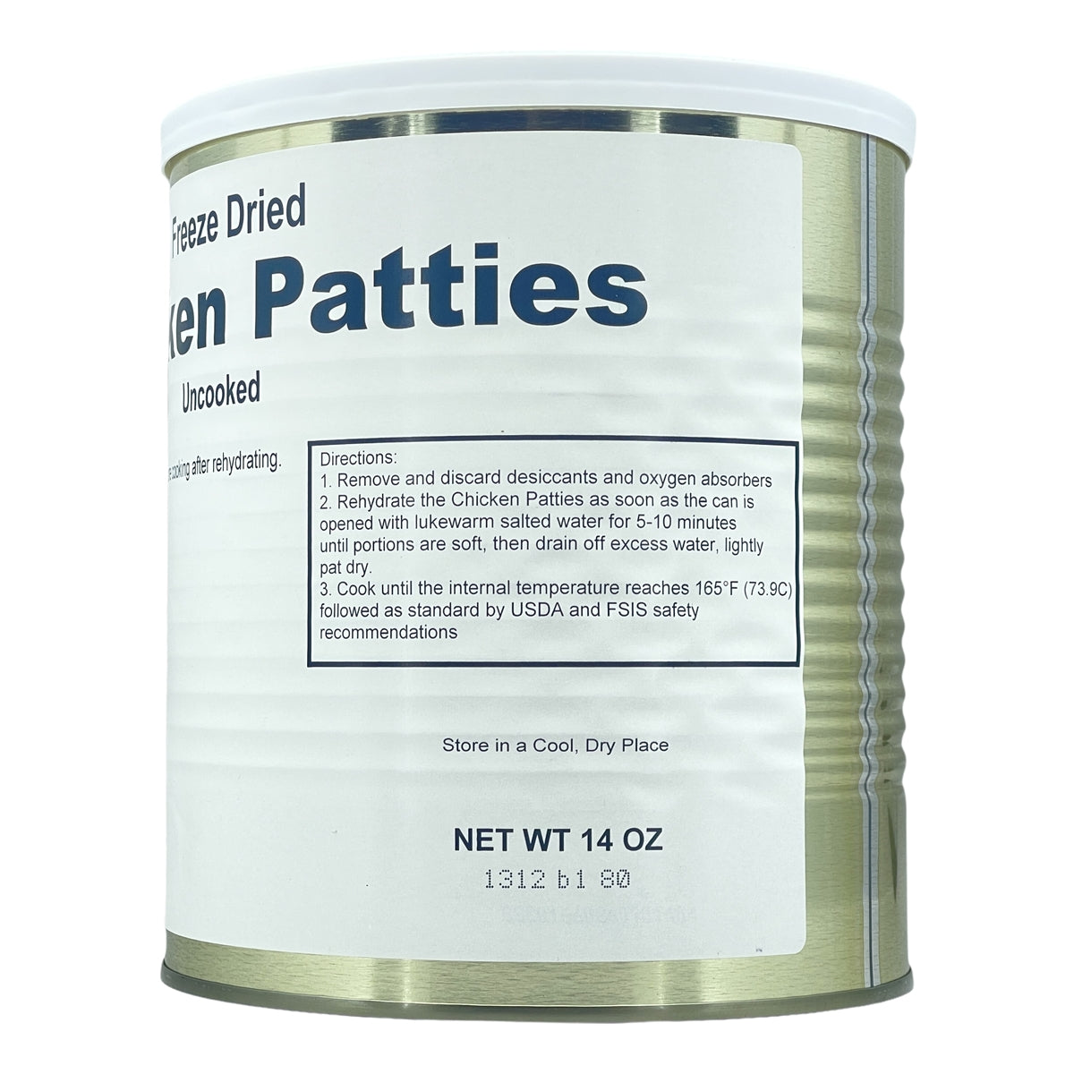 Military Surplus Freeze Dried  Chicken Patties