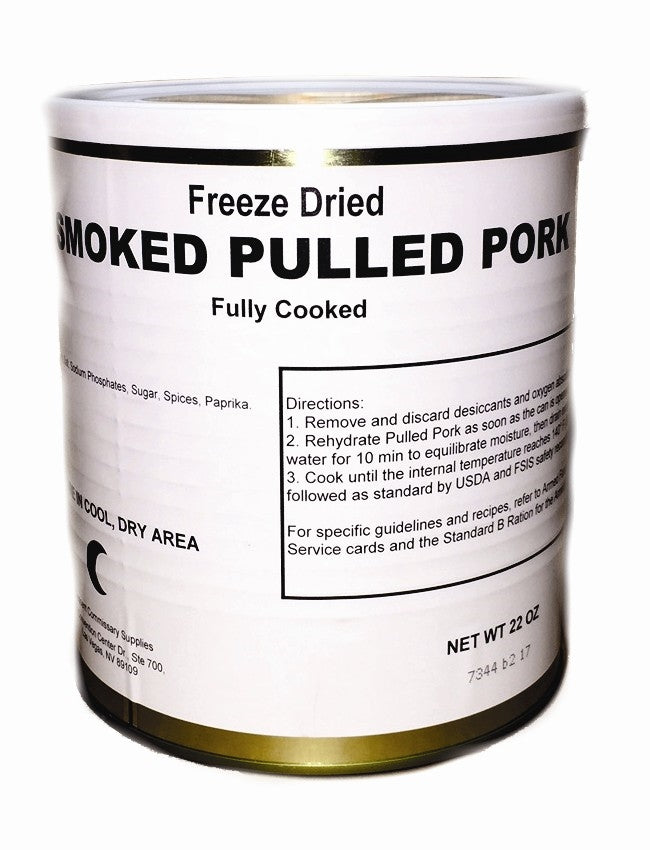 Military Surplus Freeze Dried Pulled Pork