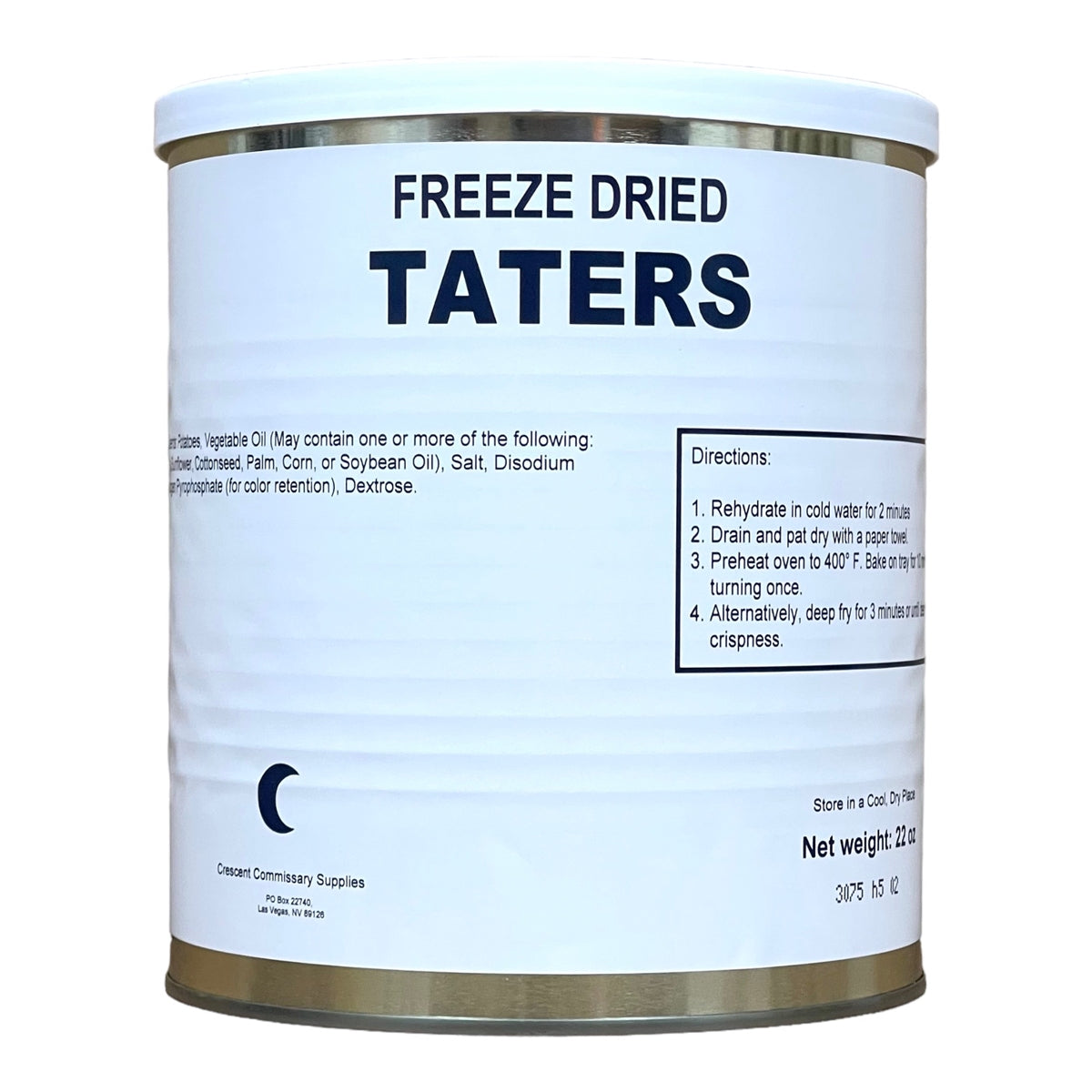 Military Surplus Freeze Dried Taters