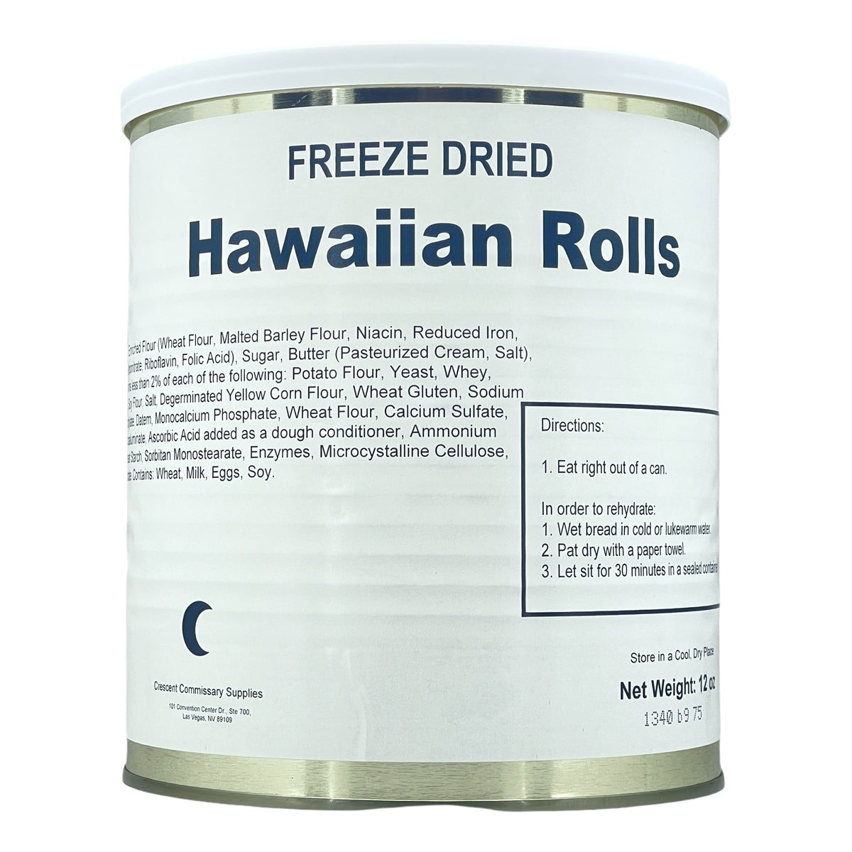 Military Surplus Freeze Dried Hawaiian Rolls