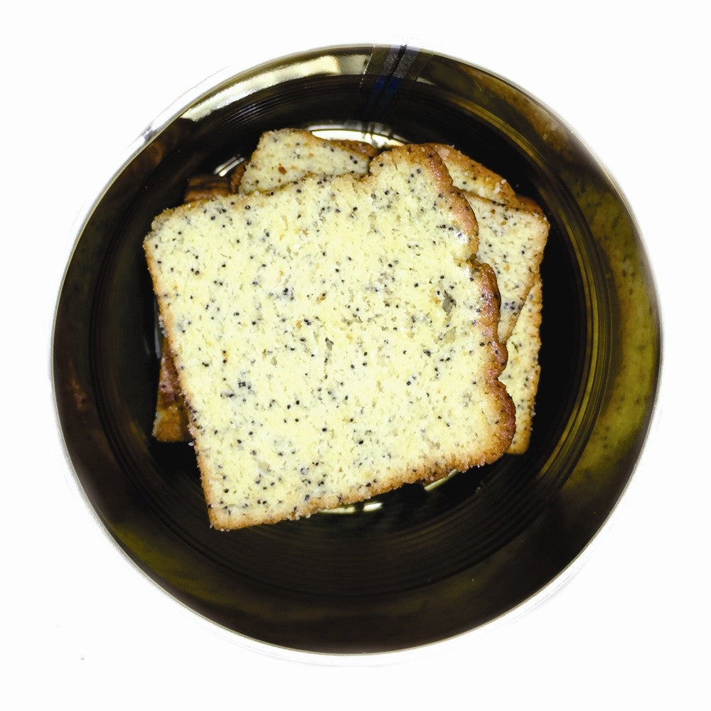 Freeze Dried Orange Poppyseed Pound Cakes