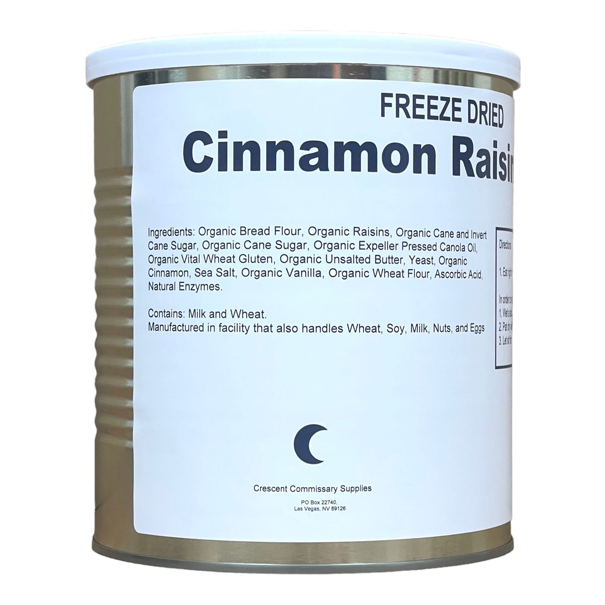 Freeze Dried Cinnamon Raisin Bread