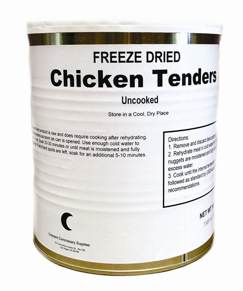 Freeze Dried Uncooked Chicken Tenders