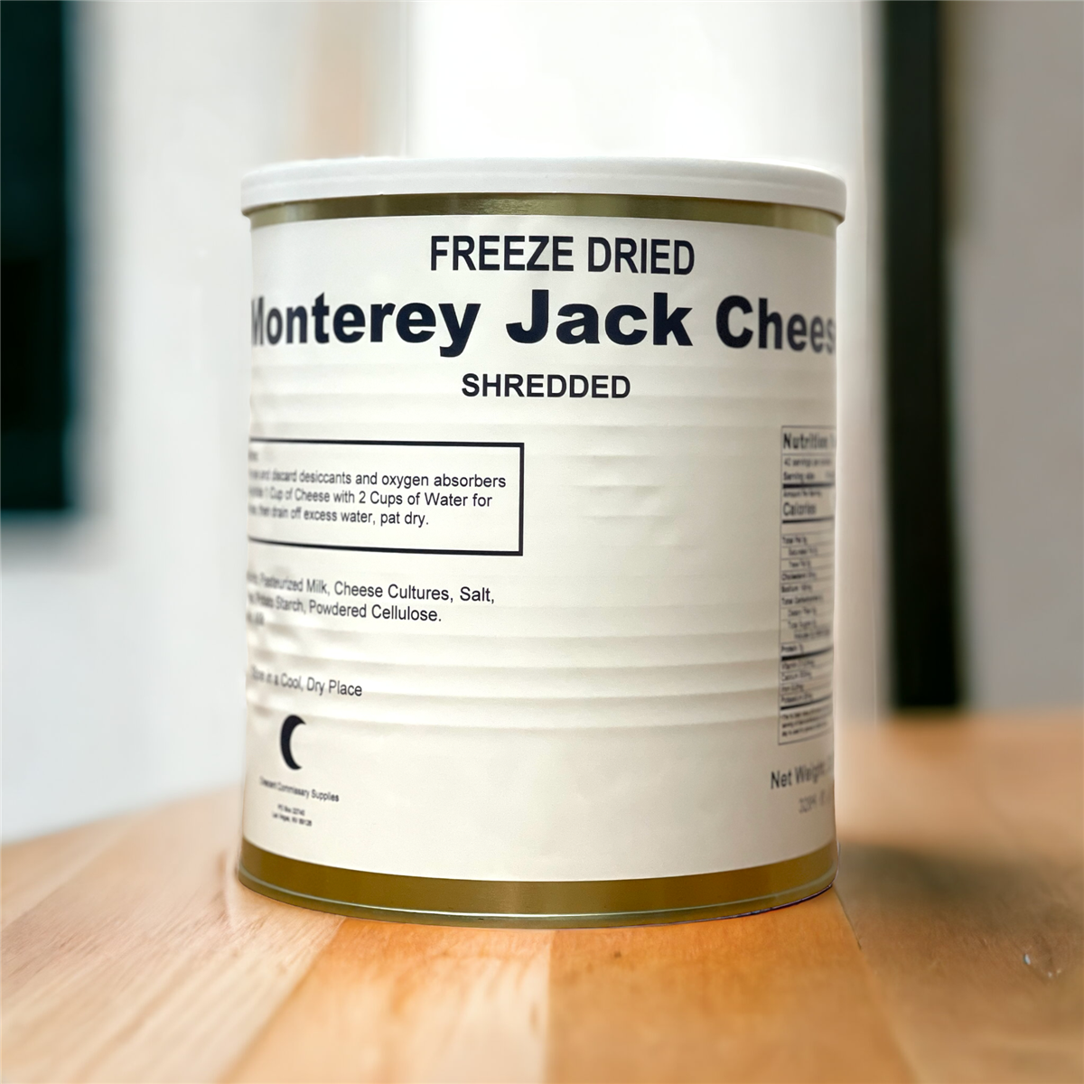 Military Surplus Freeze Dried Monterey Jack Cheese