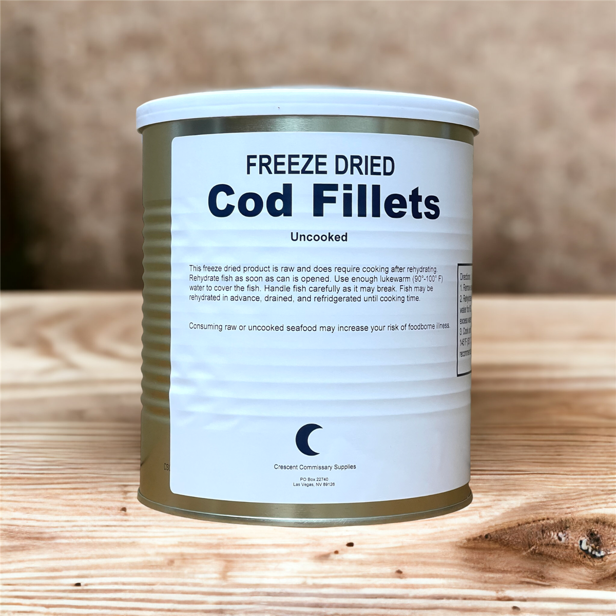 Military Surplus Freeze Dried Cod Fillets