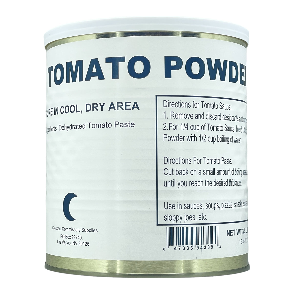 Military Surplus Dehydrated Tomato Powder