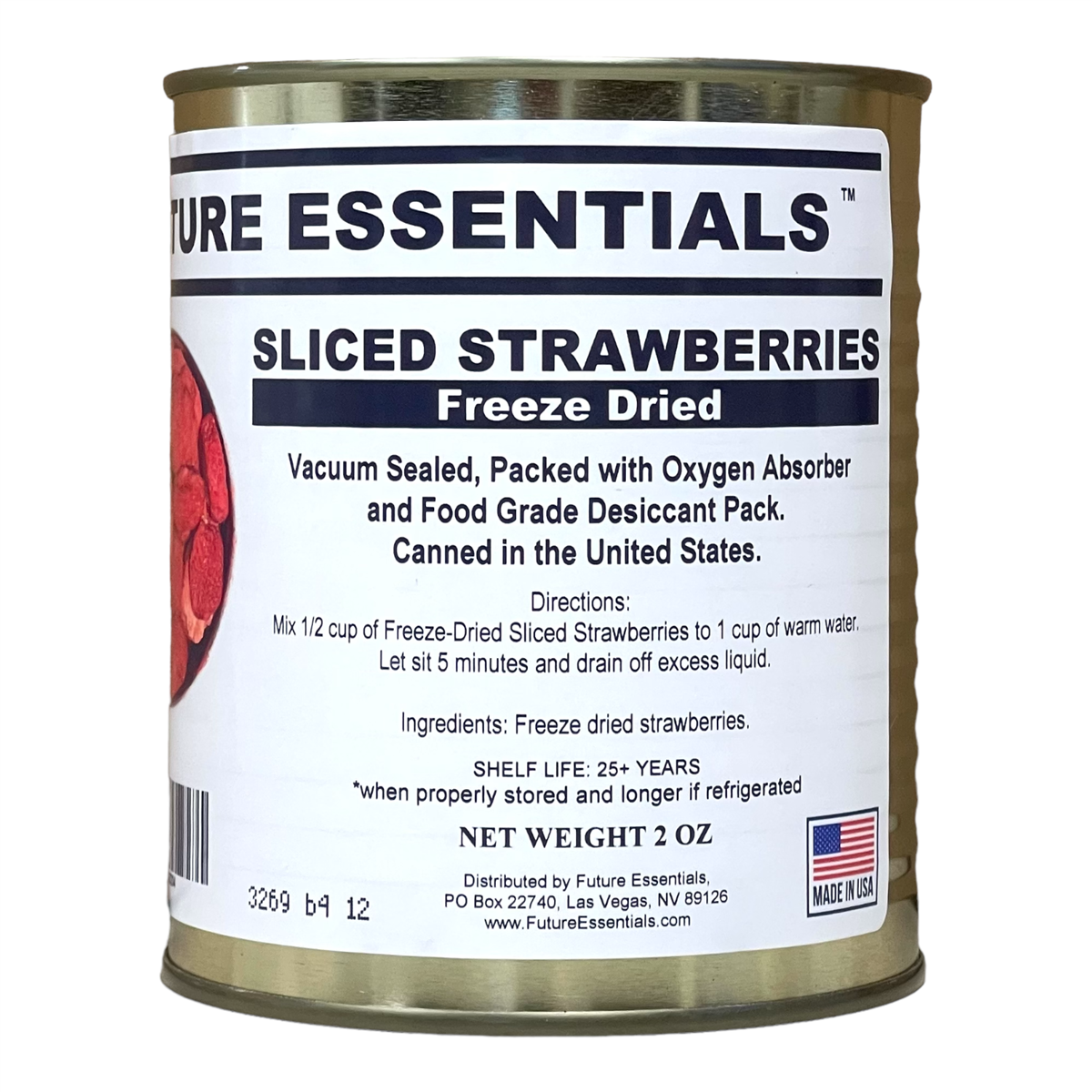 Case (12 Cans) of Future Essentials Freeze Dried Fruit Variety