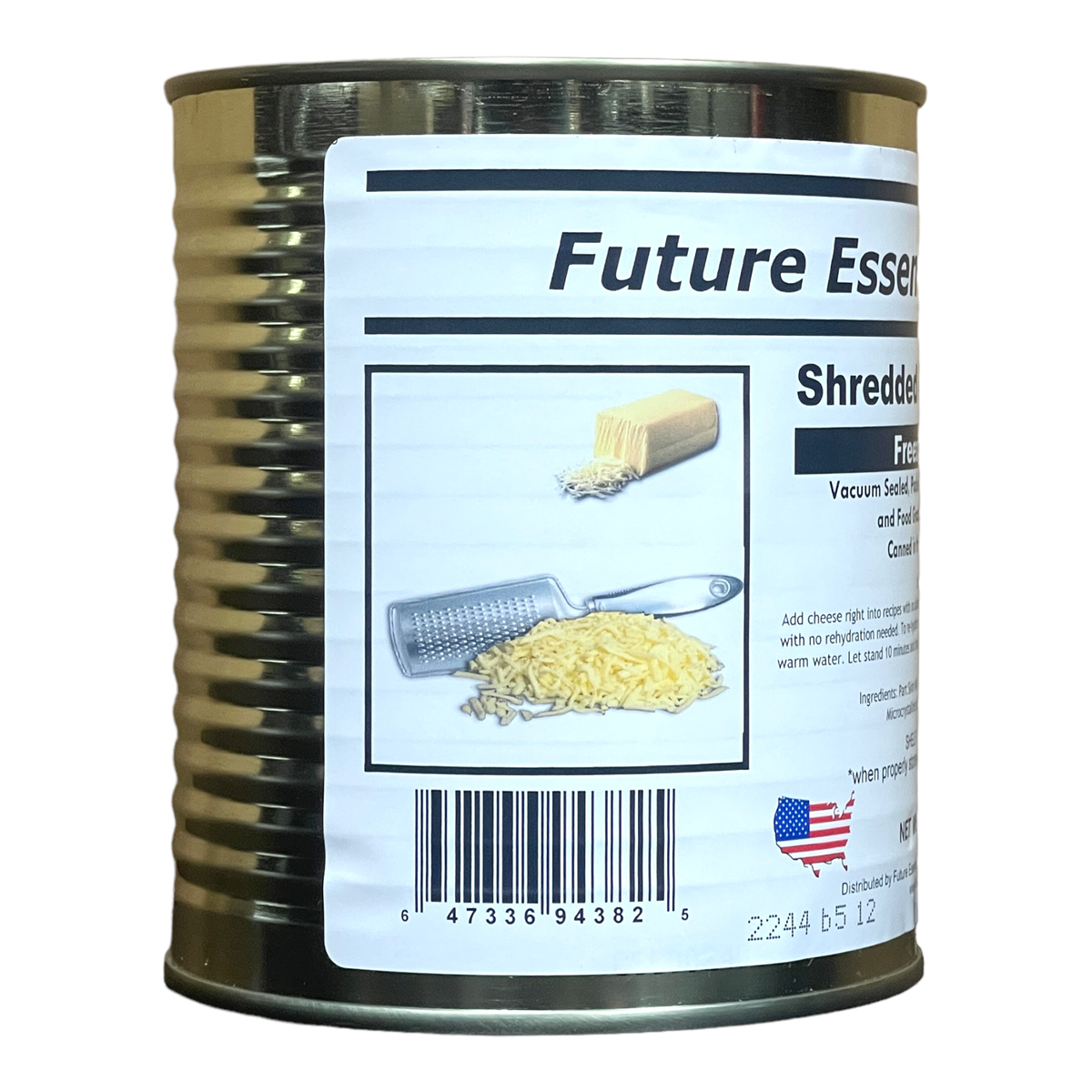 Future Essentials Freeze Dried Shredded Mozzarella Cheese