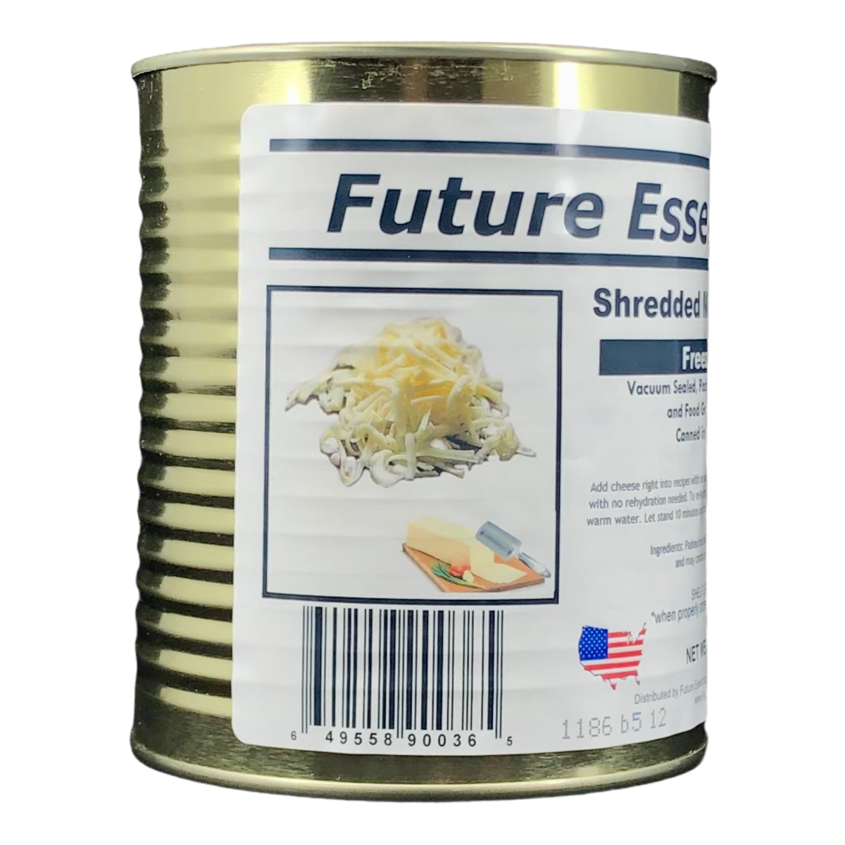 Future Essentials Freeze Dried Shredded Monterey Jack Cheese