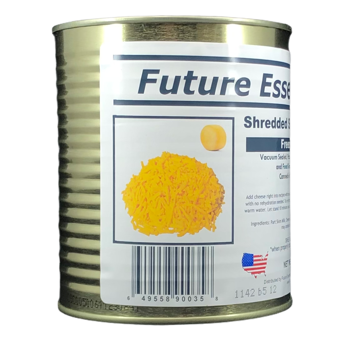 Future Essentials Freeze Dried Shredded Sharp Cheddar Cheese
