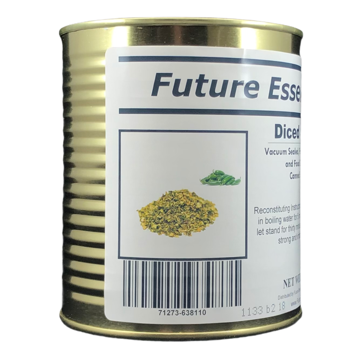 Future Essentials Diced Dehydrated Jalapenos