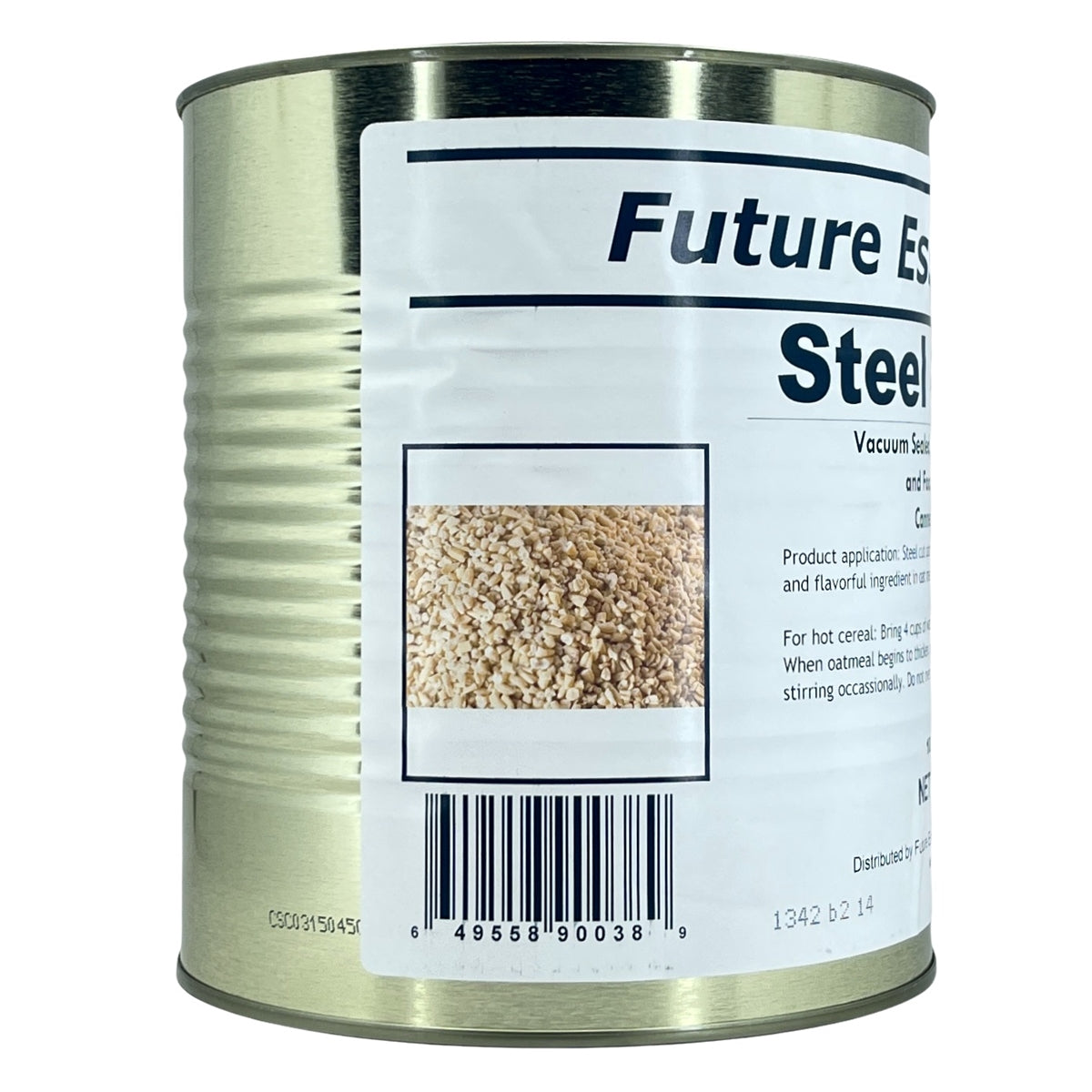 Future Essentials Steel Cut Oats #10 Can