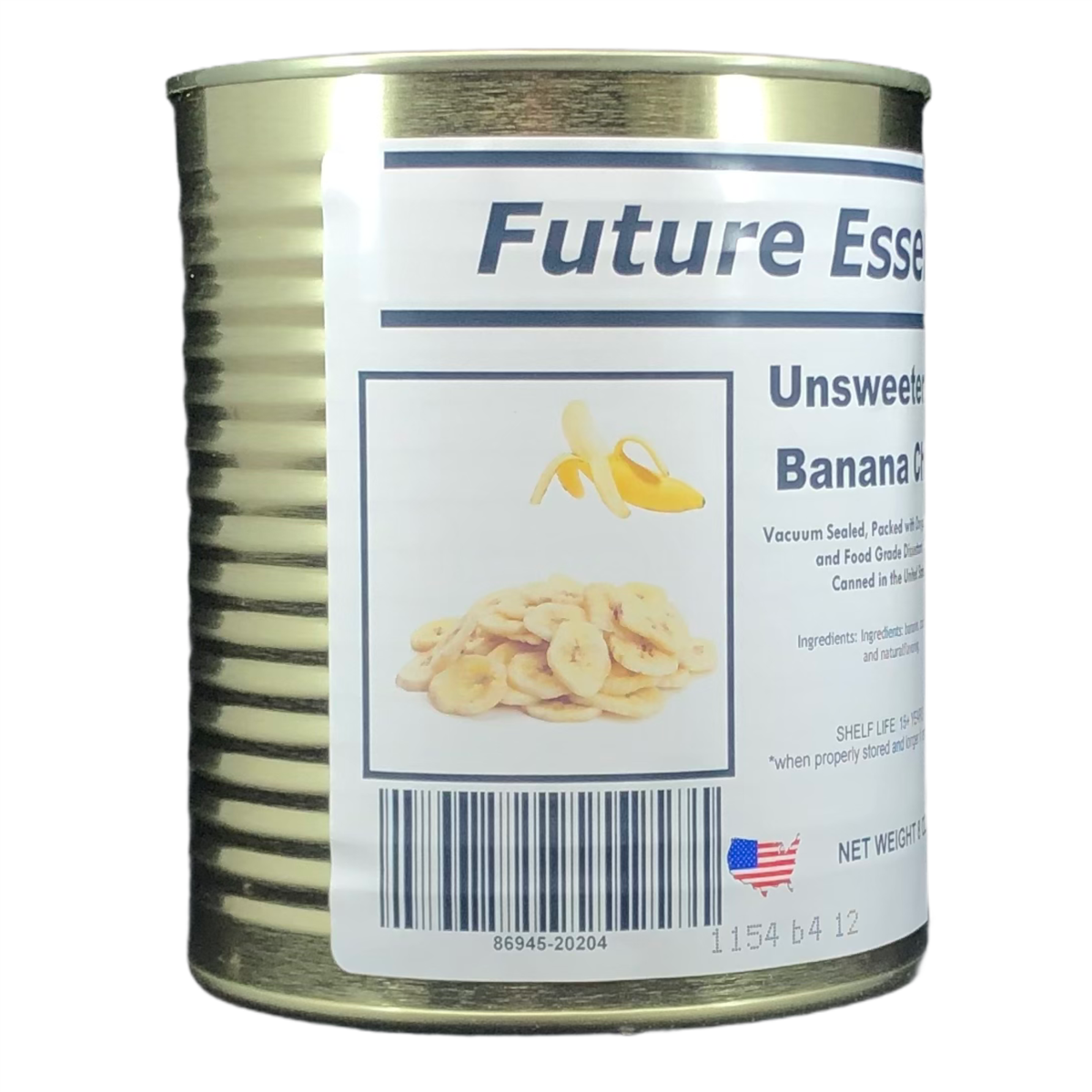 Future Essentials Dehydrated Unsweetened Banana Chips