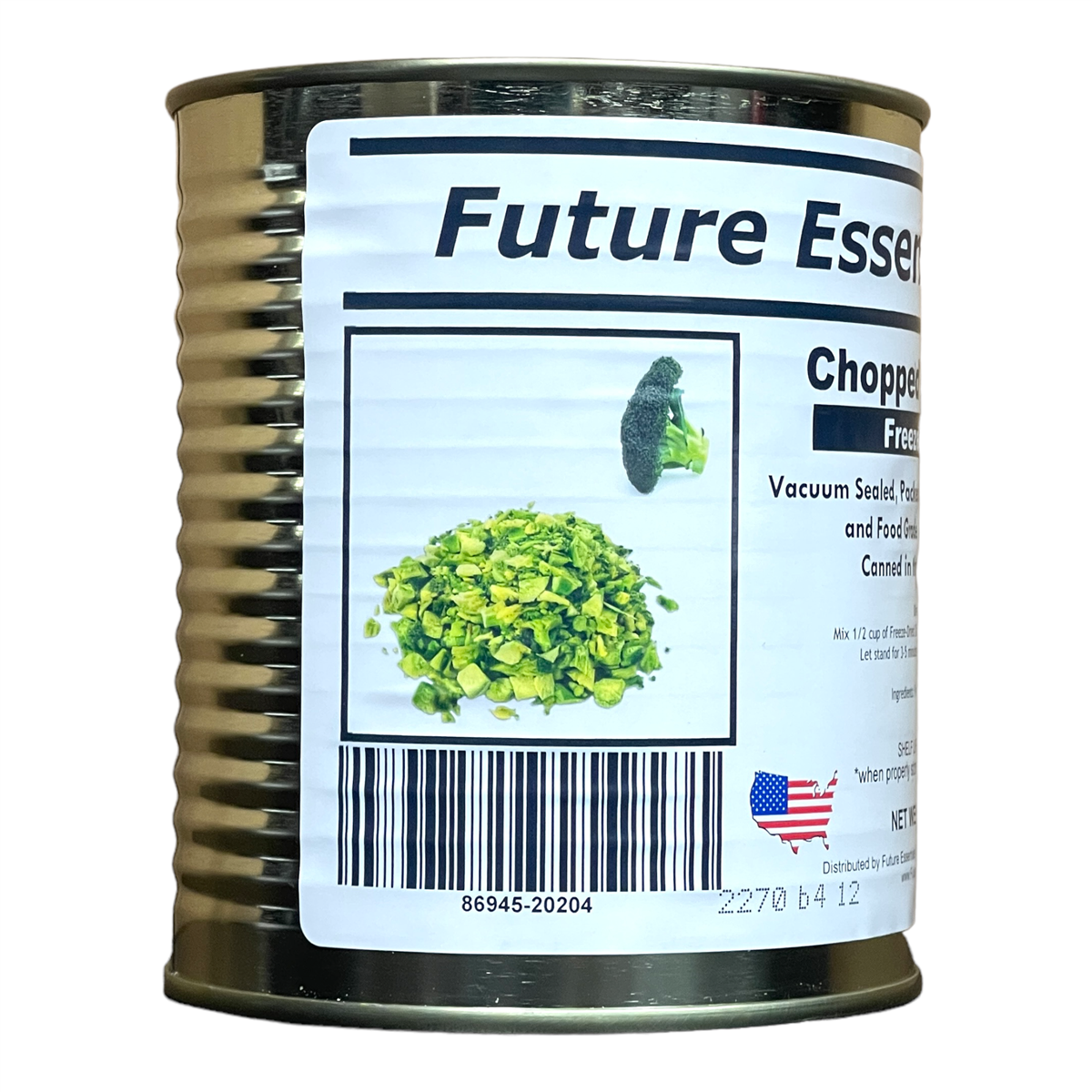 Future Essentials Freeze Dried Chopped Broccoli