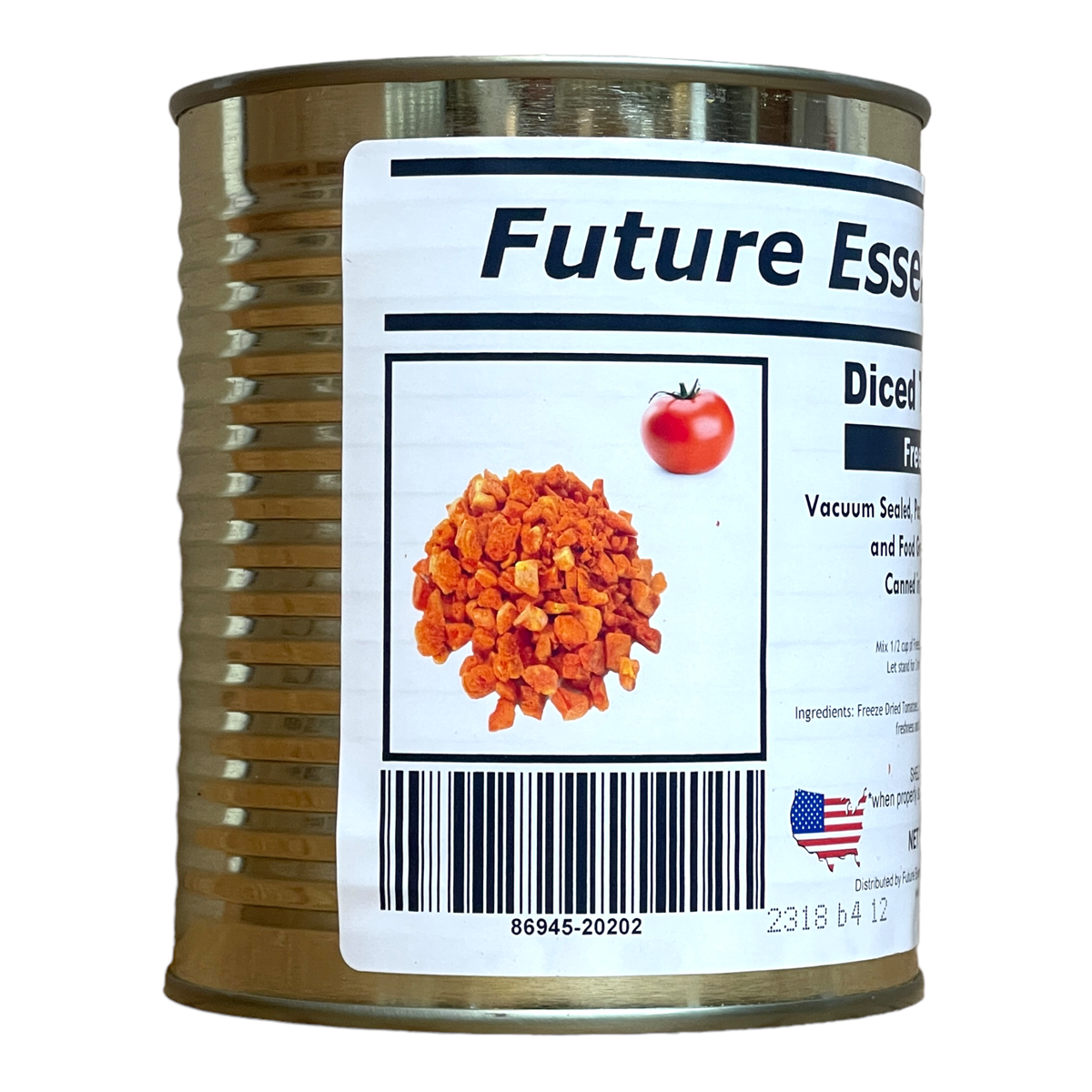 Future Essentials Freeze Dried Diced Tomatoes