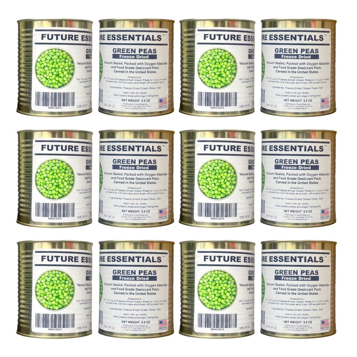 Future Essentials Freeze Dried Green Peas