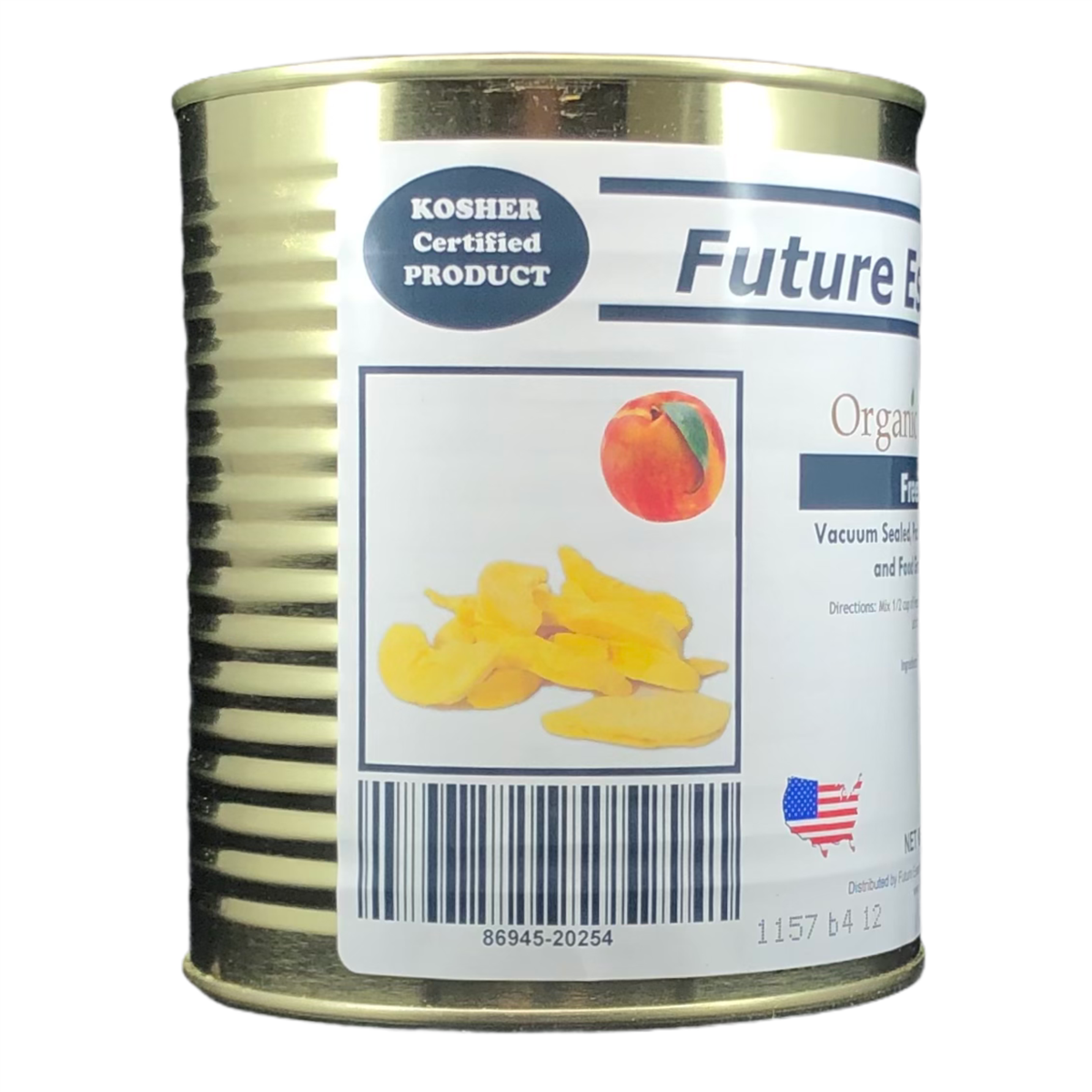 Future Essentials Freeze Dried Sliced Peaches