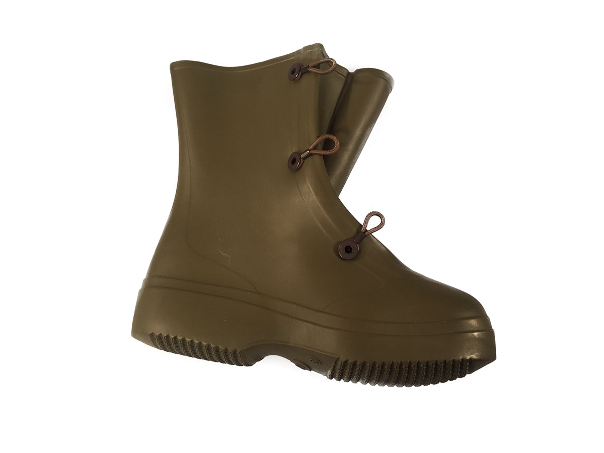 Plastic Vinyl Overboots for NBC suits, Size 8