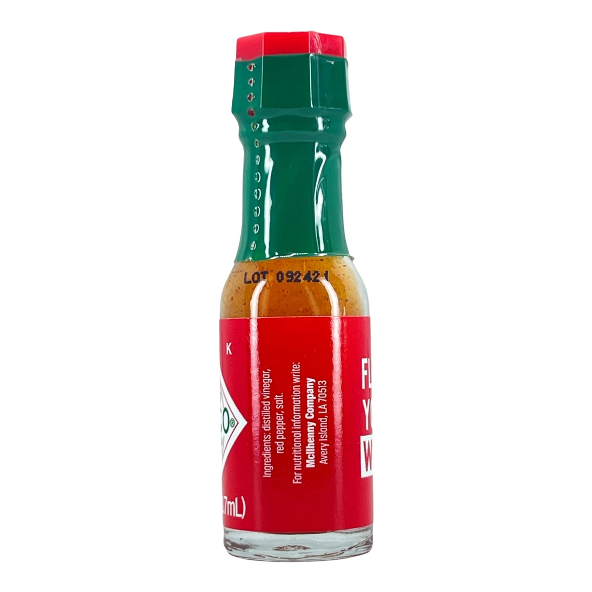 Condiment - 12 Tabasco Pepper Sauce Bottles (Red Bottle)