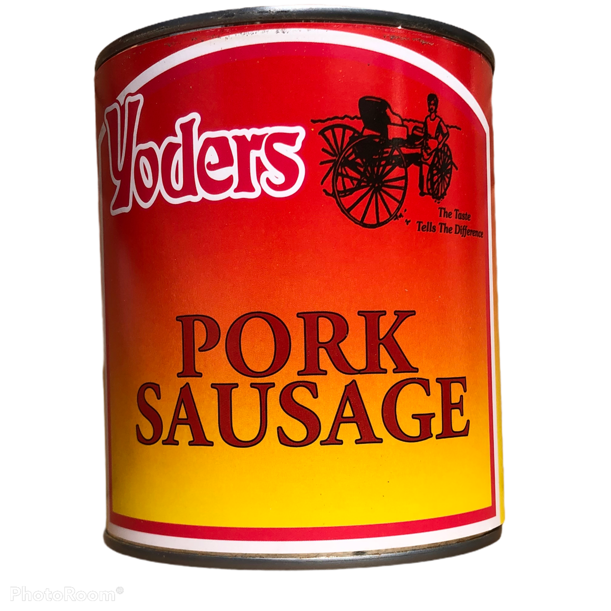 Case (12 Cans) of Yoder's fresh REAL Canned Pork Sausage