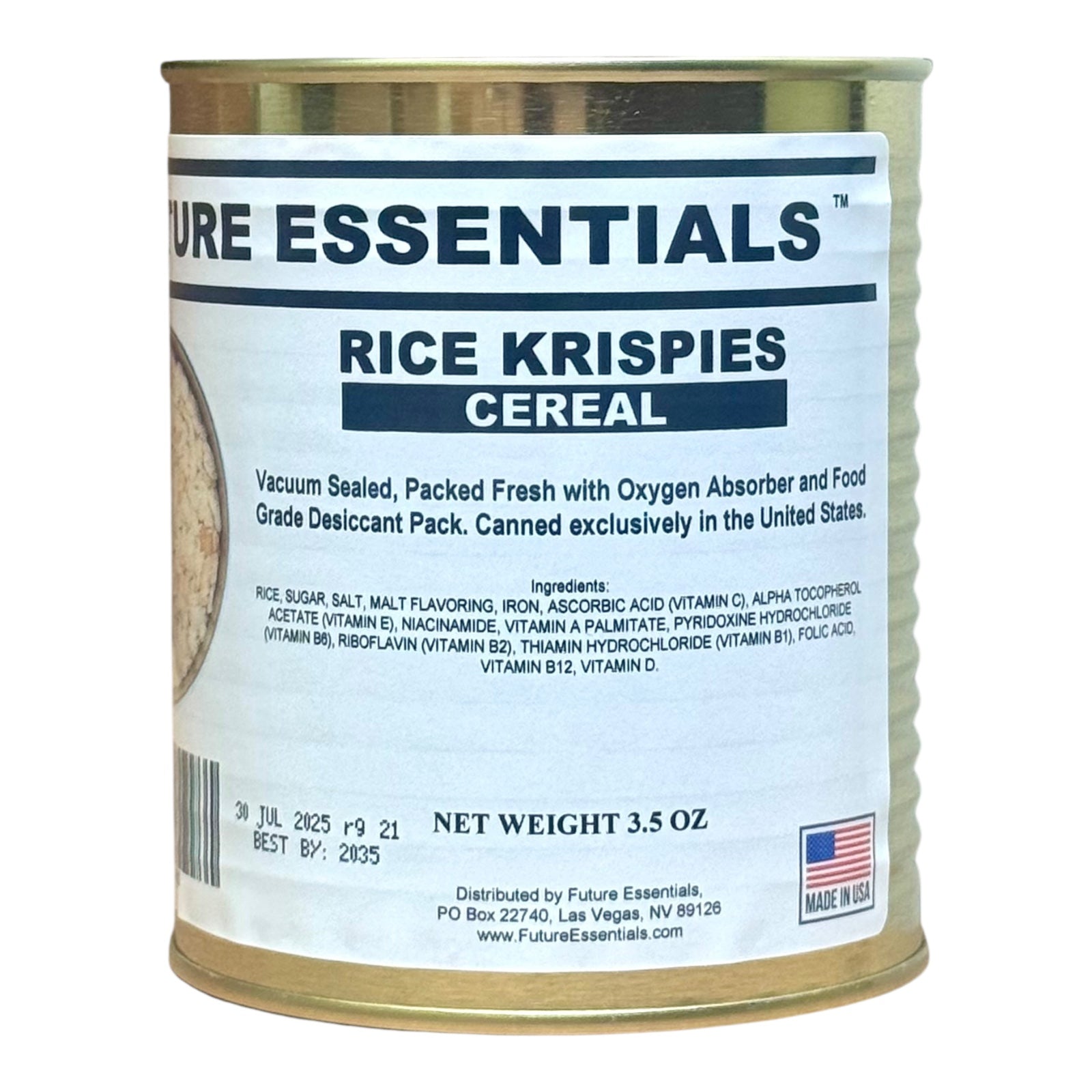 Future Essentials Rice Krispies Cereal