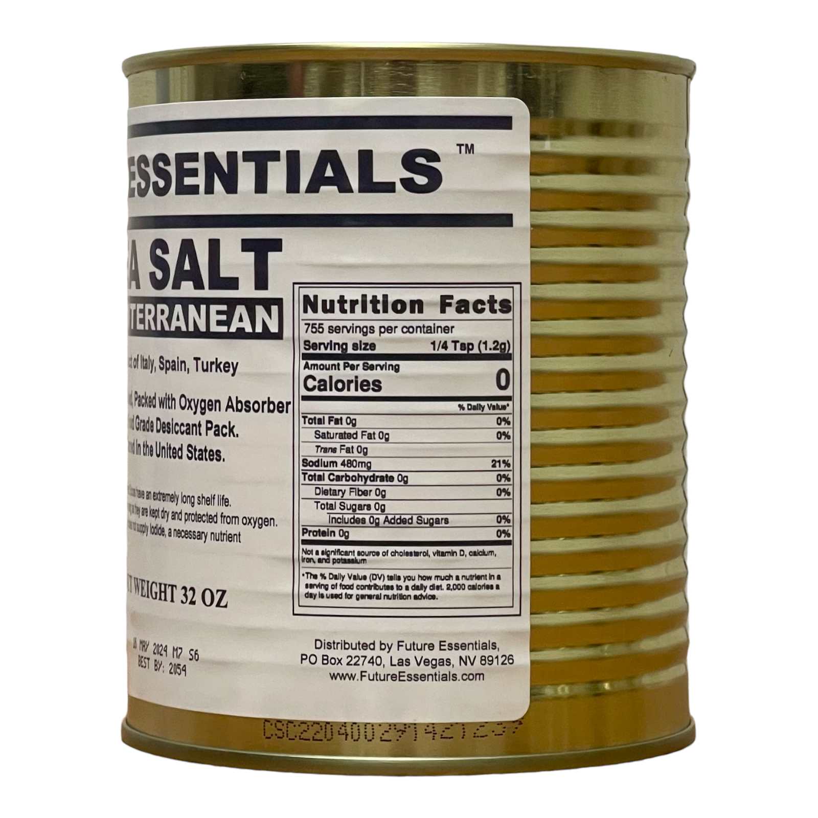 Future Essentials Mediterranean Coarse Sea Salt
