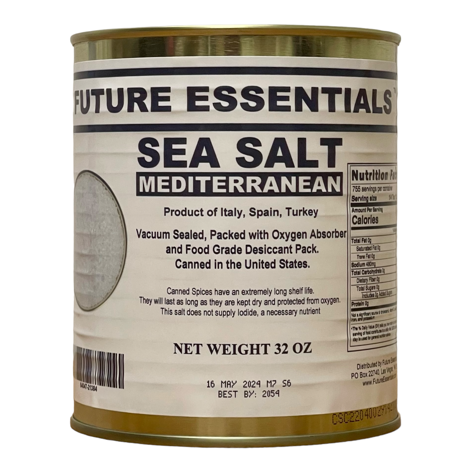 Future Essentials Mediterranean Coarse Sea Salt