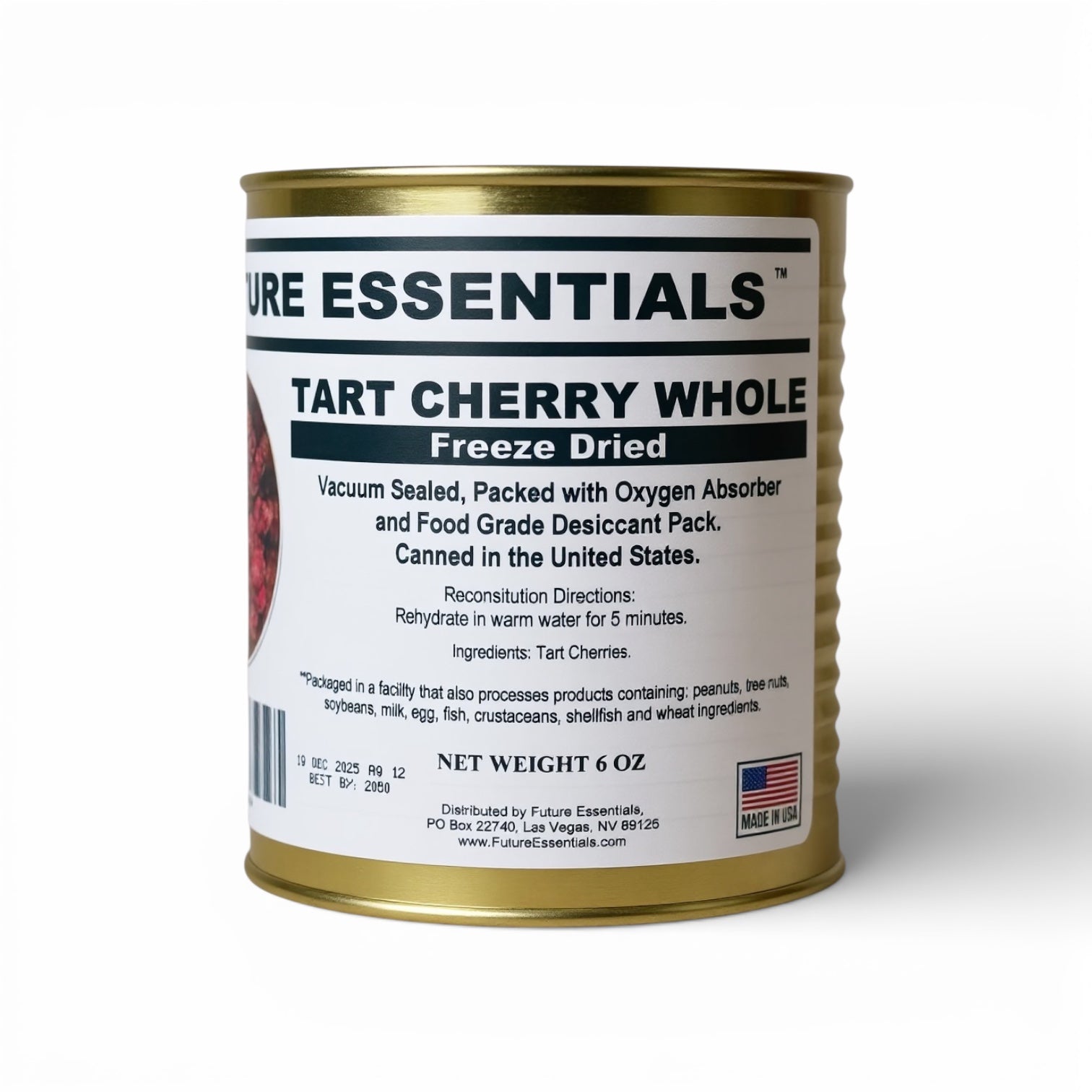 Future Essentials Freeze Dried Whole Tart Cherries