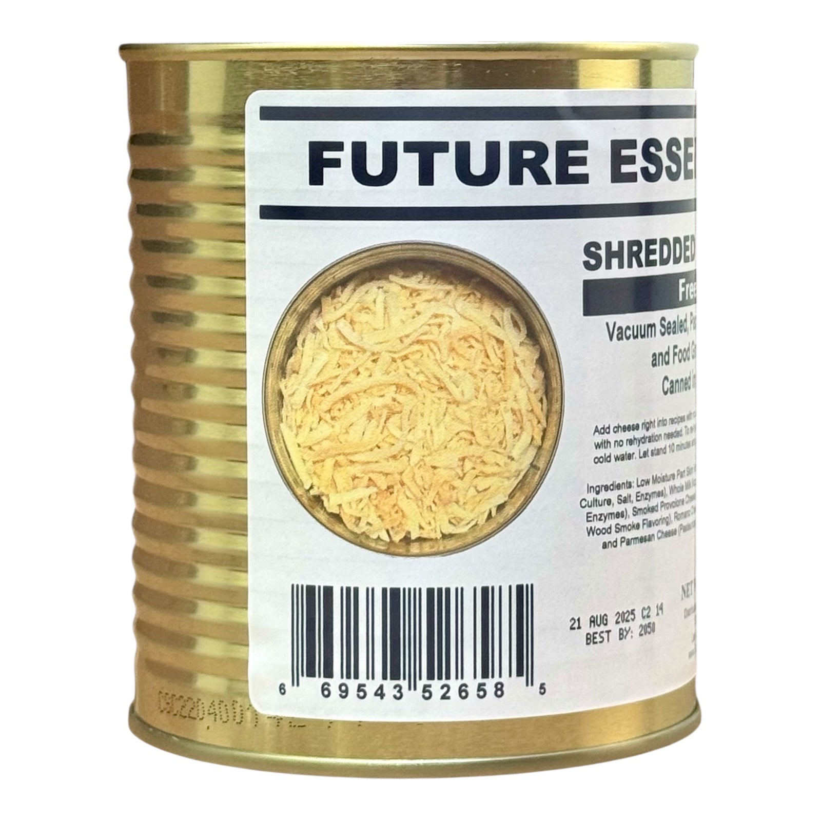 Future Essentials Freeze Dried Shredded Pizza Cheese