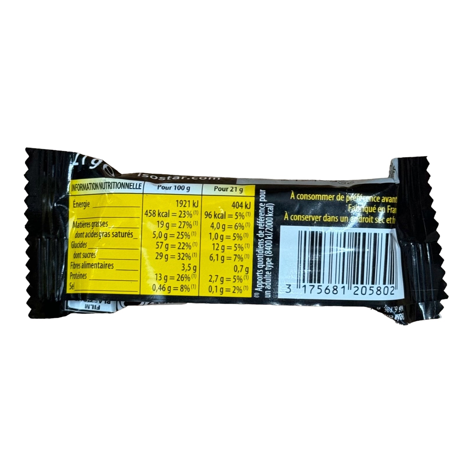 French Military MRE (RCIR) Component - Energy Bar (variety of flavors)