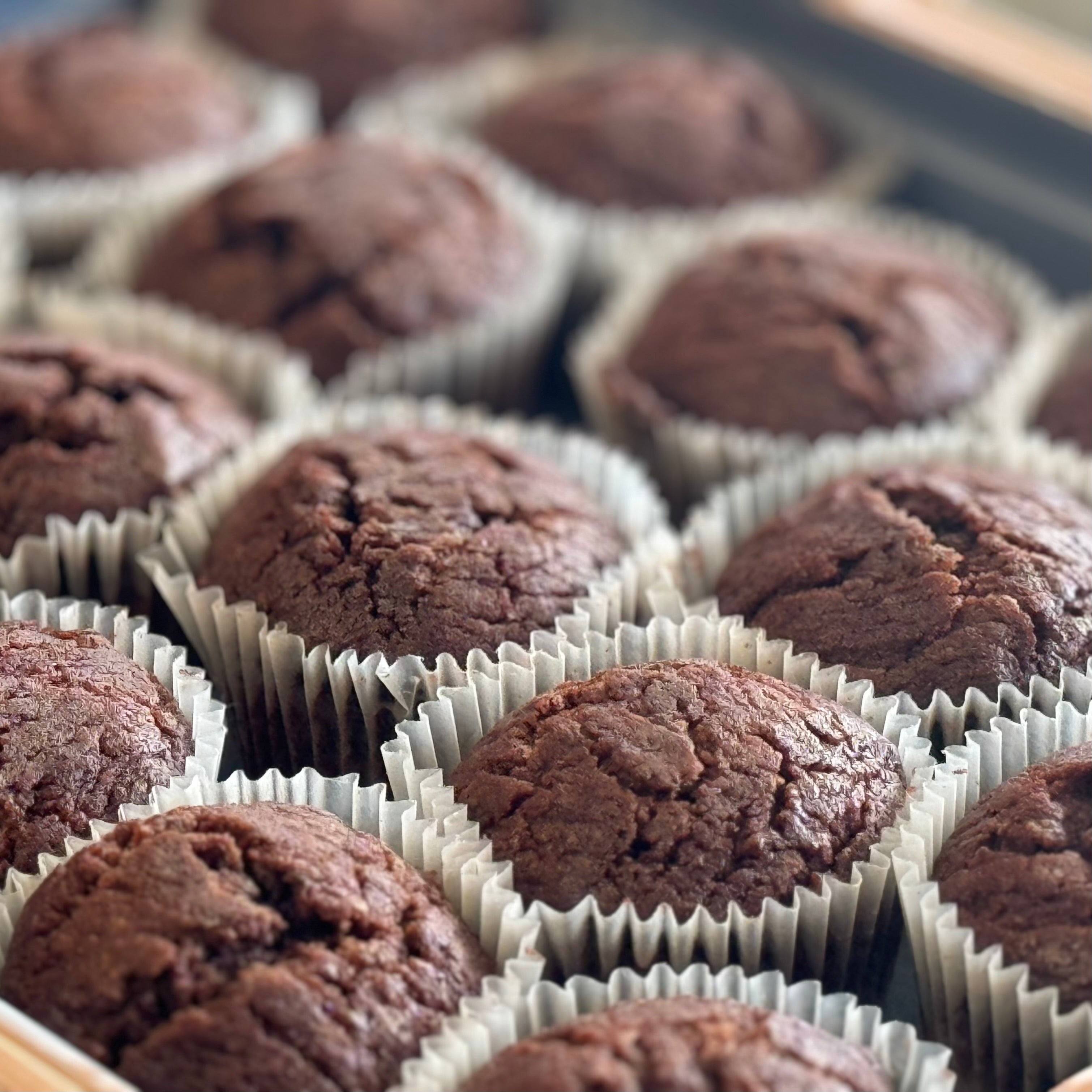 Military MRE Tray Pack, Chocolate Muffin, Ready to Eat.